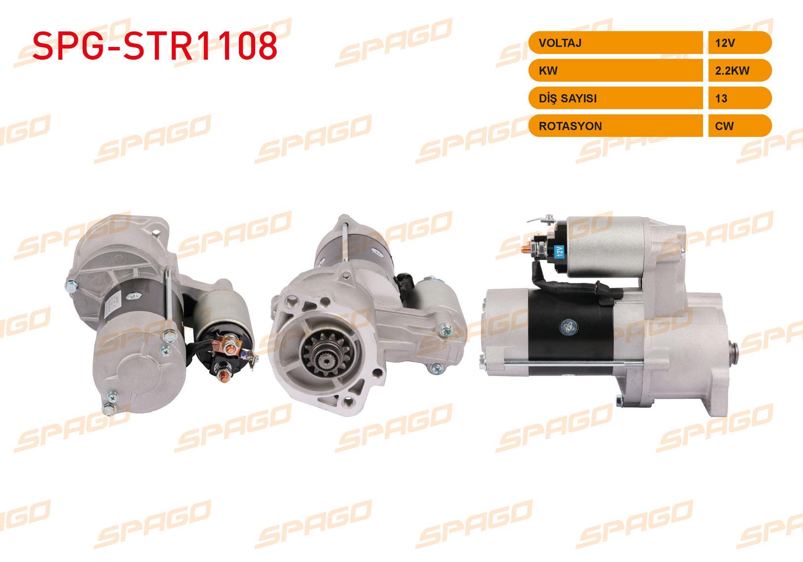 MARS MOTORU 12V/2.2 KW 13 DIS CW (STR6046) MITSUBISHI L300 III 2.5D 1991-2003 / PAJERO I 2.5 TD 1986-1990 / HYUNDAI H1 STAREX 2.5 TCI 1997-2007