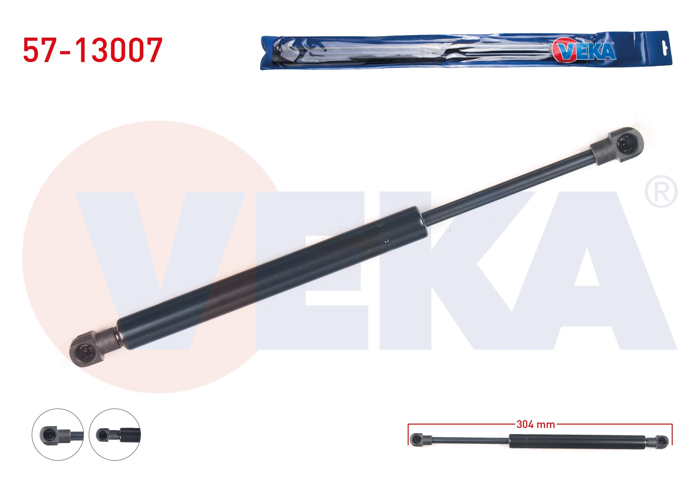 MOTOR KAPUT AMORTISORU 304mm/380N AUDI Q5 (8R) 2008-