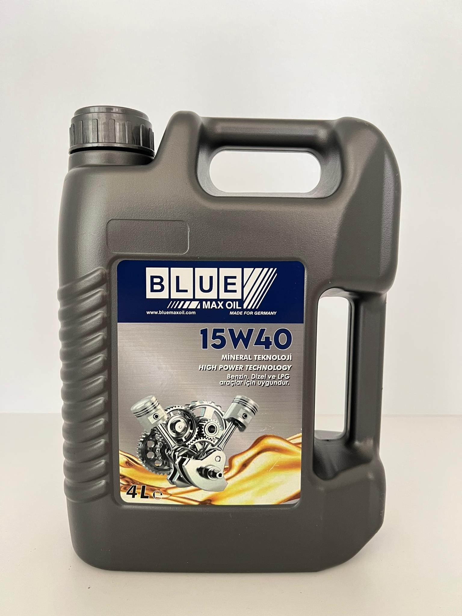 MOTOR YAĞI 15W40 4 LİTRE TAM SENTETİK KOLİ ADETİ 4