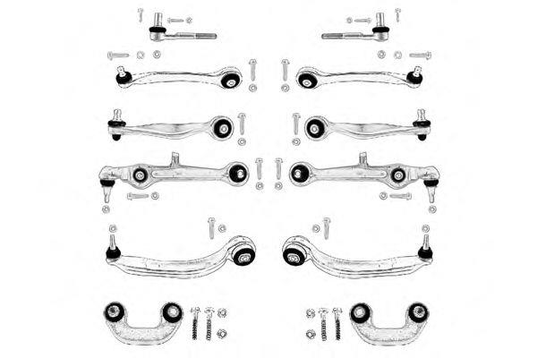 ÖN DÜZEN KİTİ 12 PARÇA PASSAT - A6 2000-2005 (İNCE KAFA) 4U-R52937