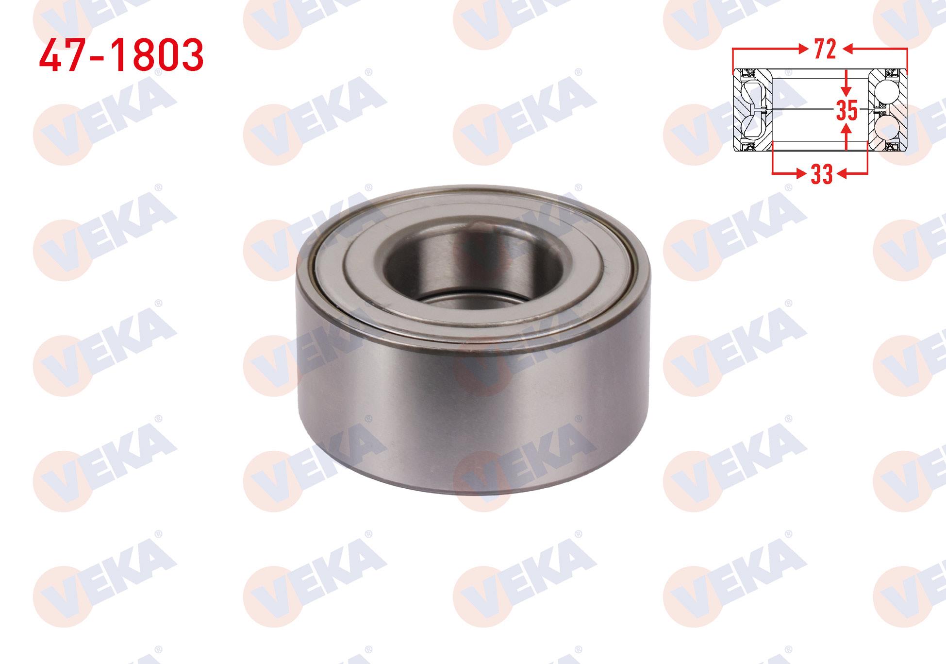 ON TEKERLEK RULMANI 35X72X33 SOL-SAG TEMPRA 1.4i-1.6i 1992-1999/TIPO 1.4i-1.6i 1990-2000/BRAVO 1.2 16v-1.6 16v 1995-2004/SAXO 1.5 D-1.6 1996-2004/XSARA 1.6 1997-2005/205 1.4 1983-1998/AX 1.4 1986-1998