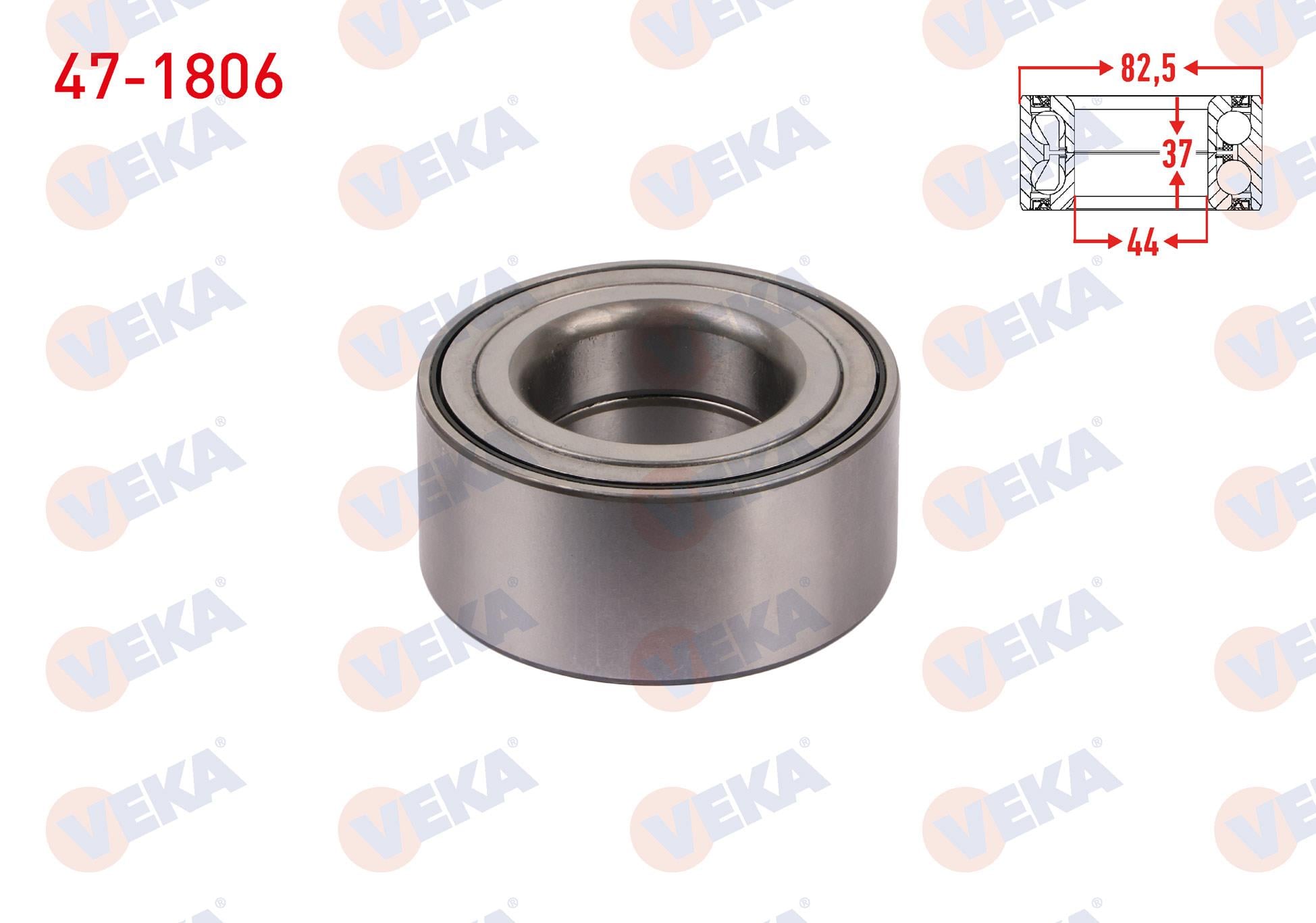 ON TEKERLEK RULMANI SOL-SAG ABS OKUYUCULU 44X82.50X37 SCUDO 1.9 D-1.9 TD-2.0 JTD 1996-2006/ EXPERT 1.9 D -2.0 HDI 1996-2006/ JUMPY I 1.9 D -2.0 HDI 1994-2007/ FREELANDER 1.8 16v - 2.0 TD4 1998-2007