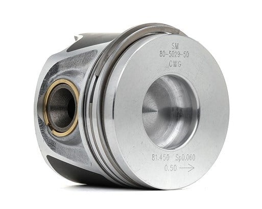 PİSTON+SEGMAN 050 OM626 R9M W205 ÇELİK PİSTON