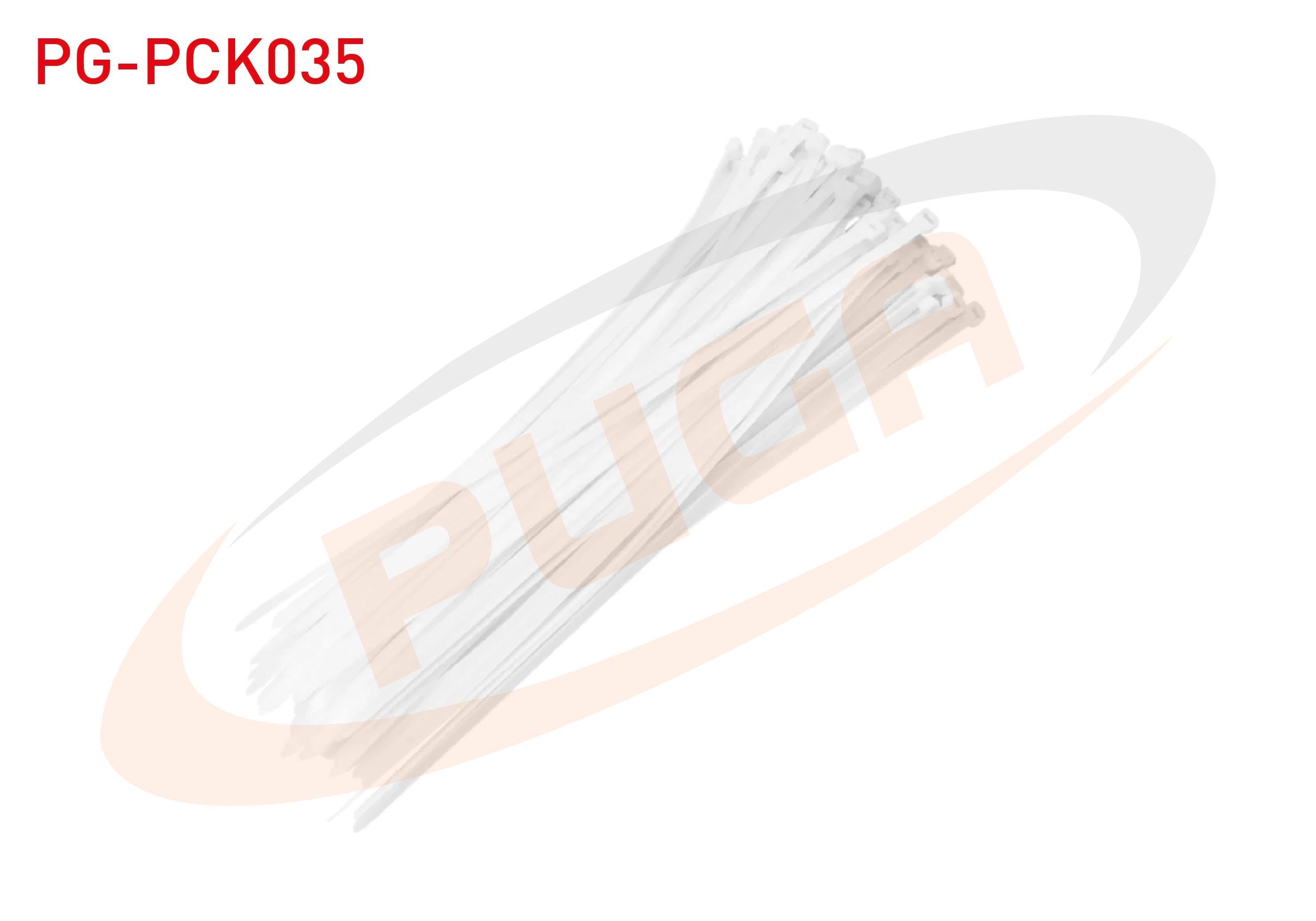 PLASTIK KELEPCE BEYAZ 8 X 380