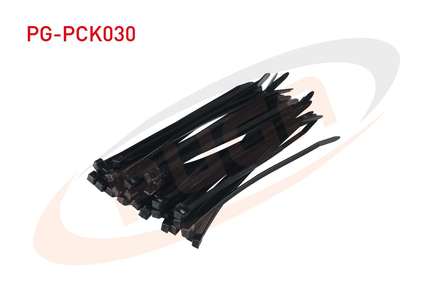 PLASTIK KELEPCE SIYAH 4,8 X 450
