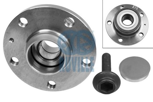 PORYALI RULMAN  ARKA 5 DELİK (32 MM) GOLF 5 2003-2006 / A3 2003> GOLF 6 2009> CADDY 3-4 / SEAT / SKODA ABSLİ