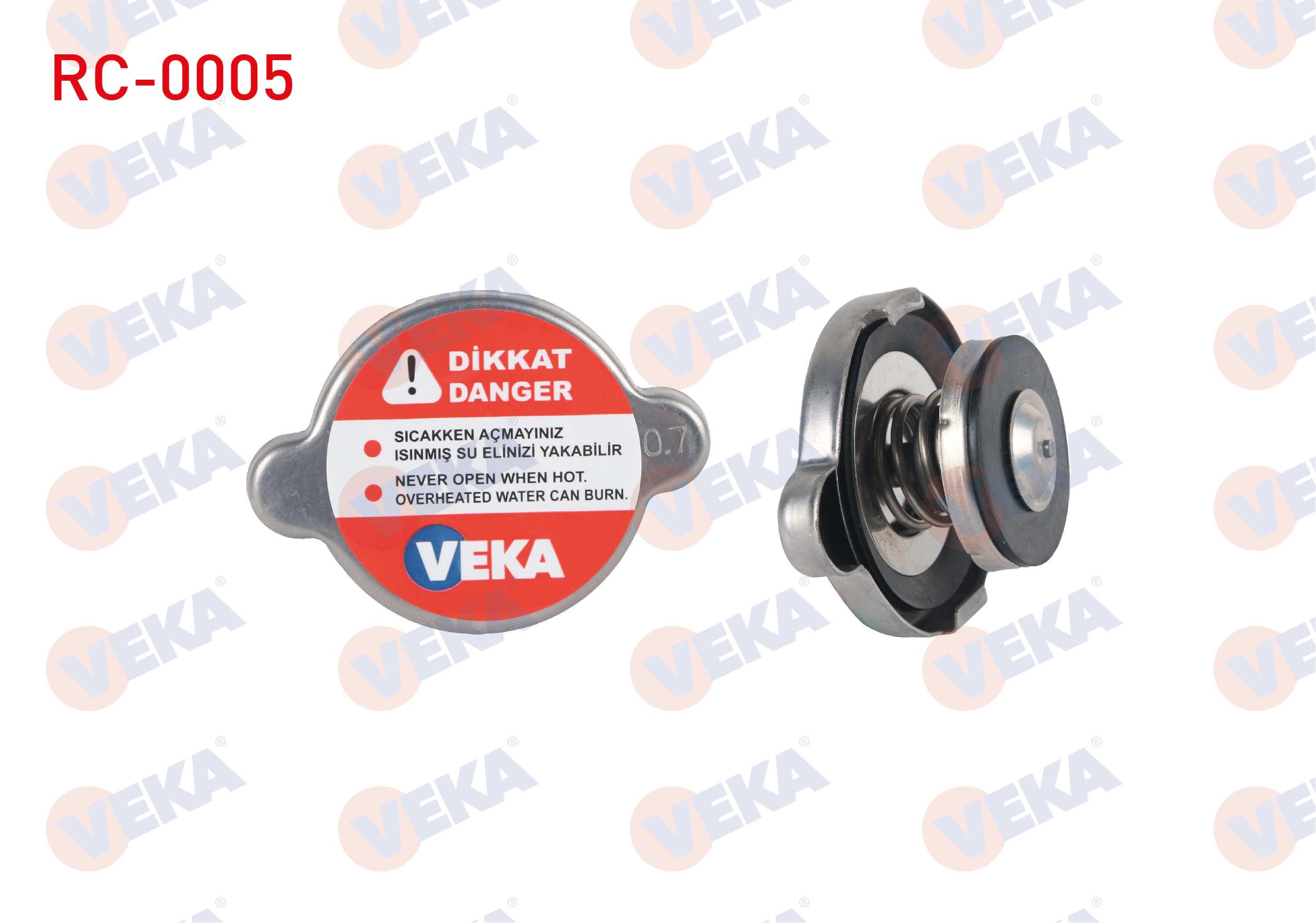 RADYATOR KAPAGI UNIVERSAL BUYUK 0.7 BAR CAP 58mm