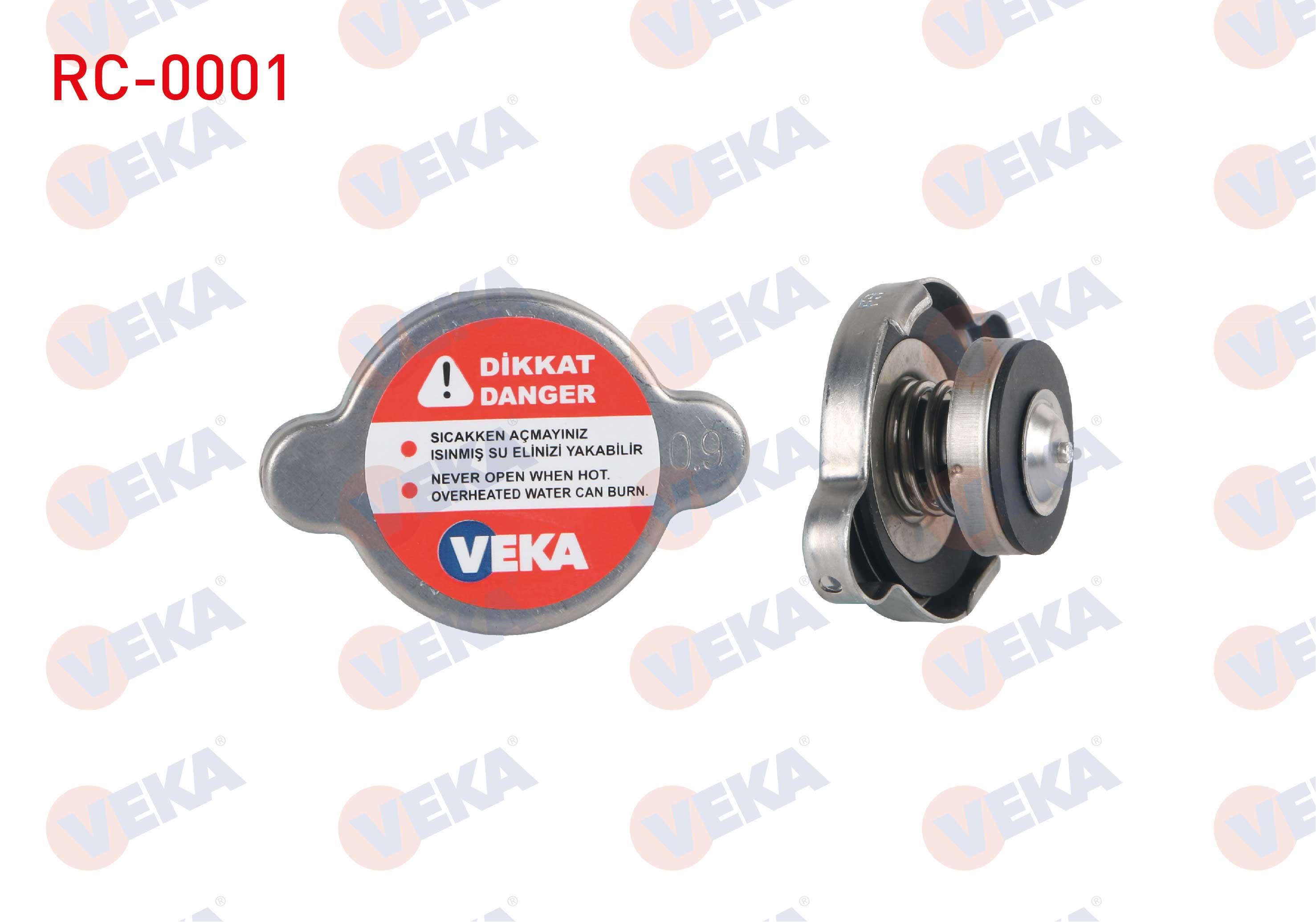 RADYATOR KAPAGI UNIVERSAL BUYUK 0.9 BAR CAP 45.5mm