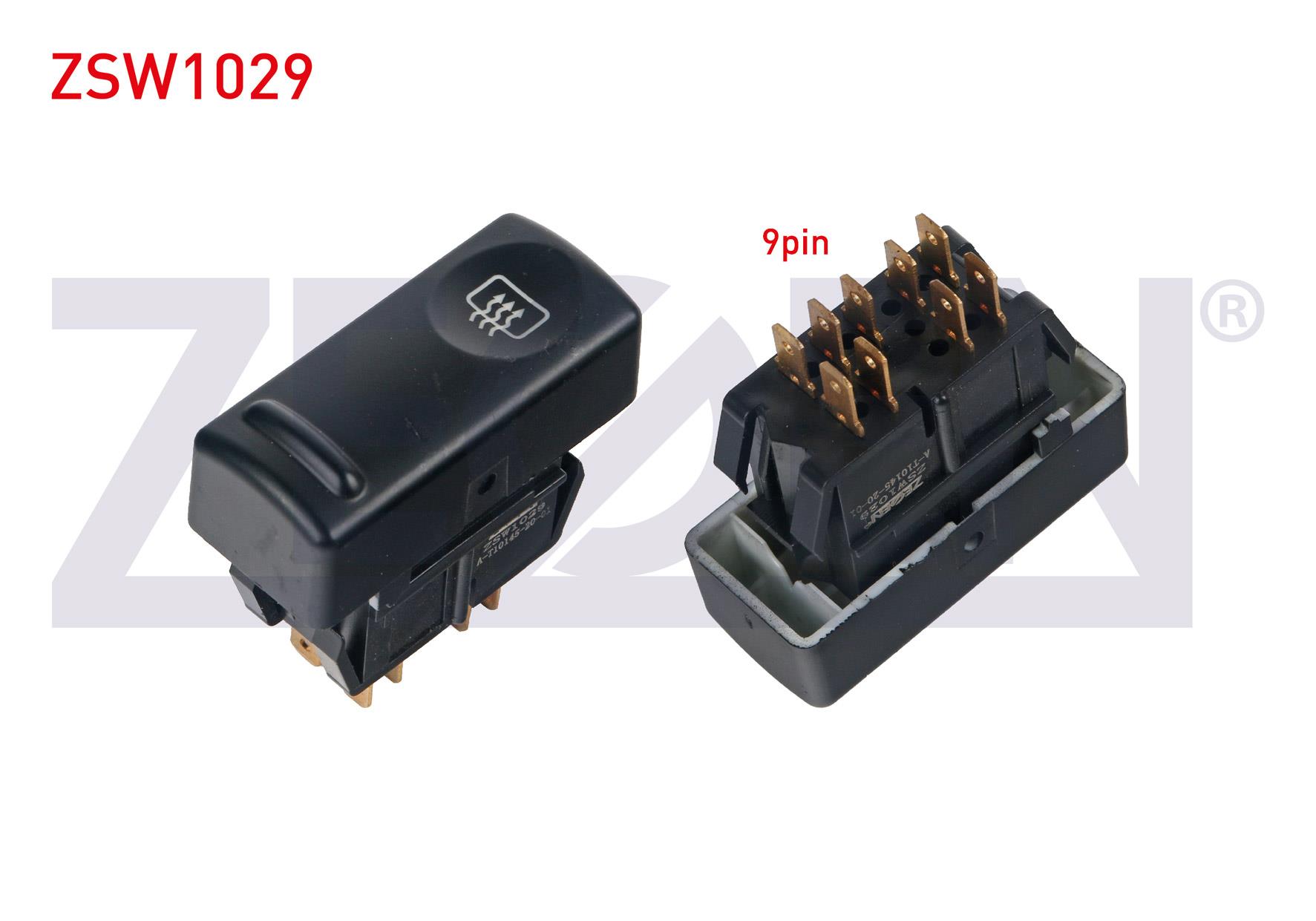 REZISTANS ANAHTARI 9 PIN TURUNCU ISIK RENAULT R19 1988-2000
