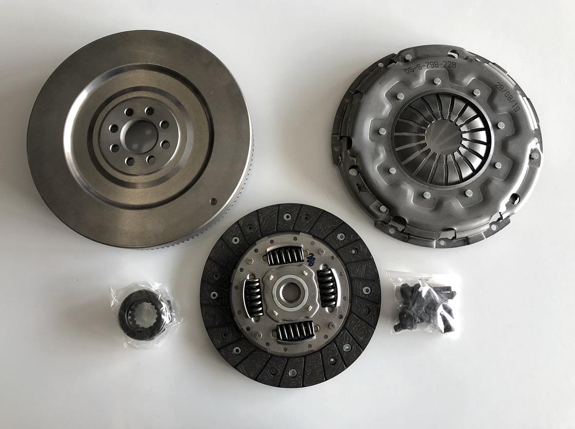 SABİT VOLANTLI KİT VOLANT+BASKI+BALATA+RULMAN  T4 AJA-AAB-AJT 2,4 TDI 91-03 074141025P 600001200 417002710