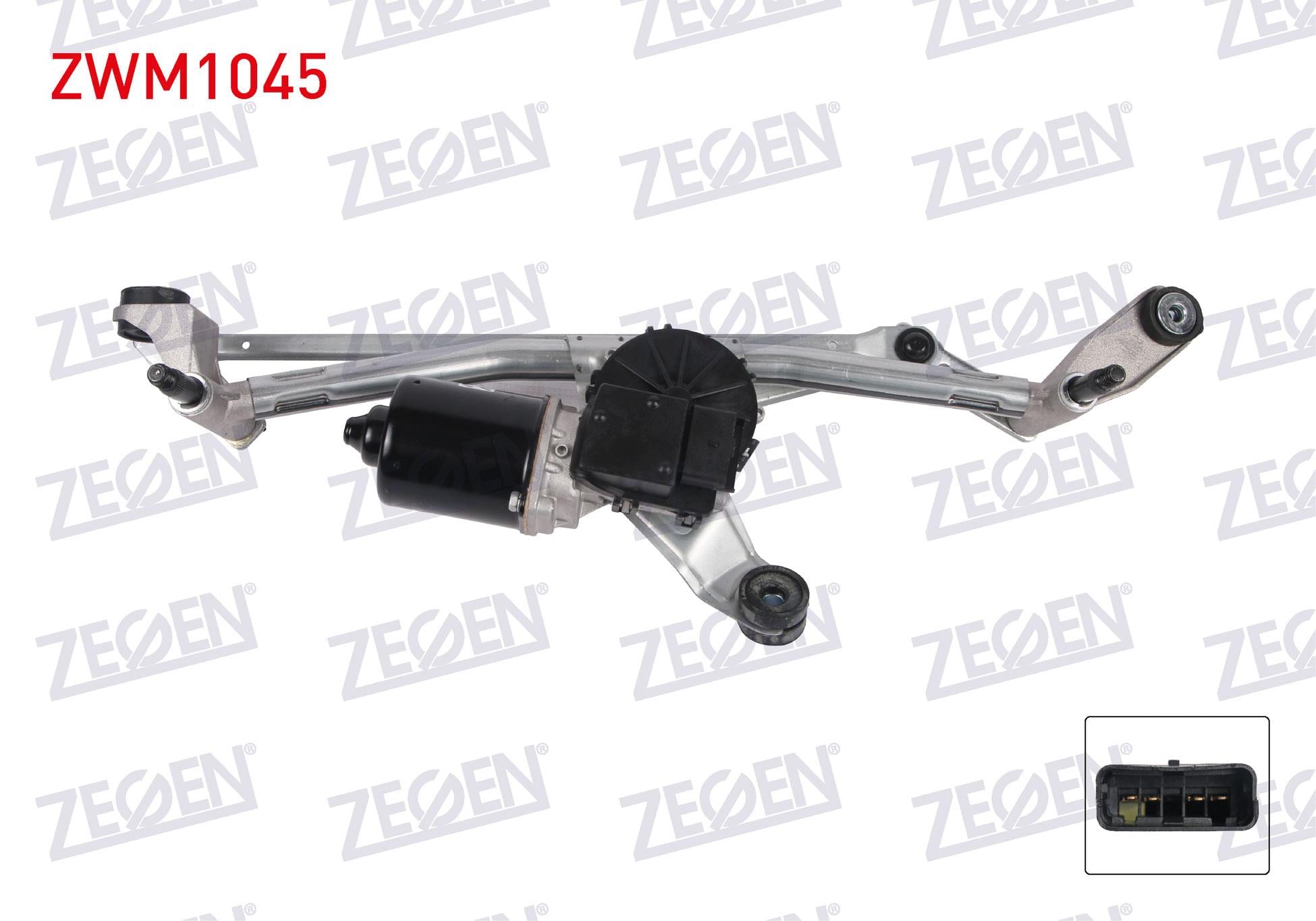 SILECEK MOTORU ON 12V MEKANIZMALI RENAULT MEGANE II 2002-2008