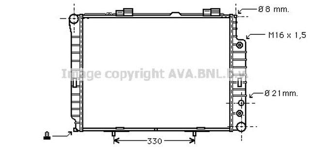 SU RADYATÖRÜ 320  210 112