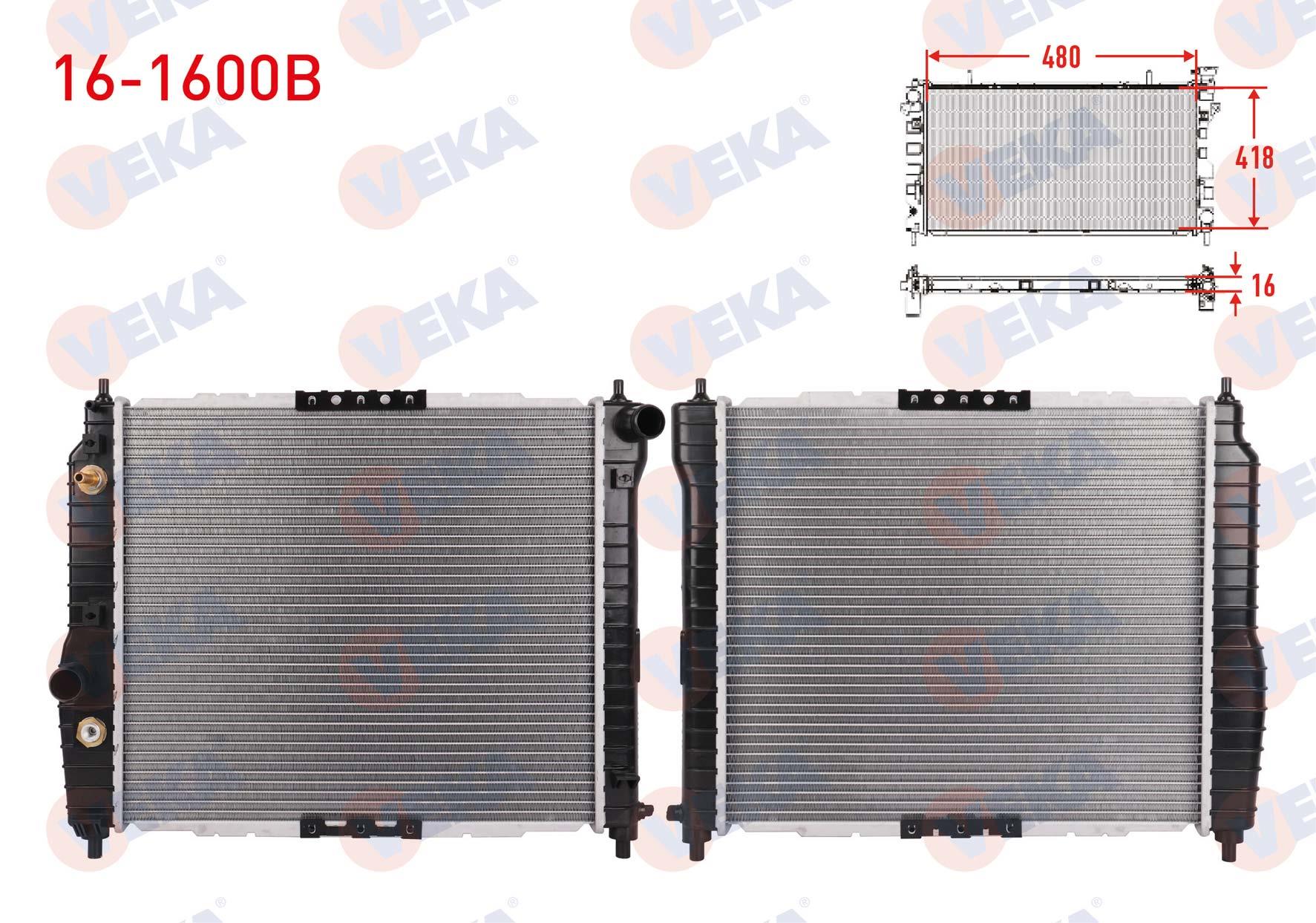 SU RADYATORU BRAZING CHEVROLET AVEO (T250) 1.2i A-T 2006-2011