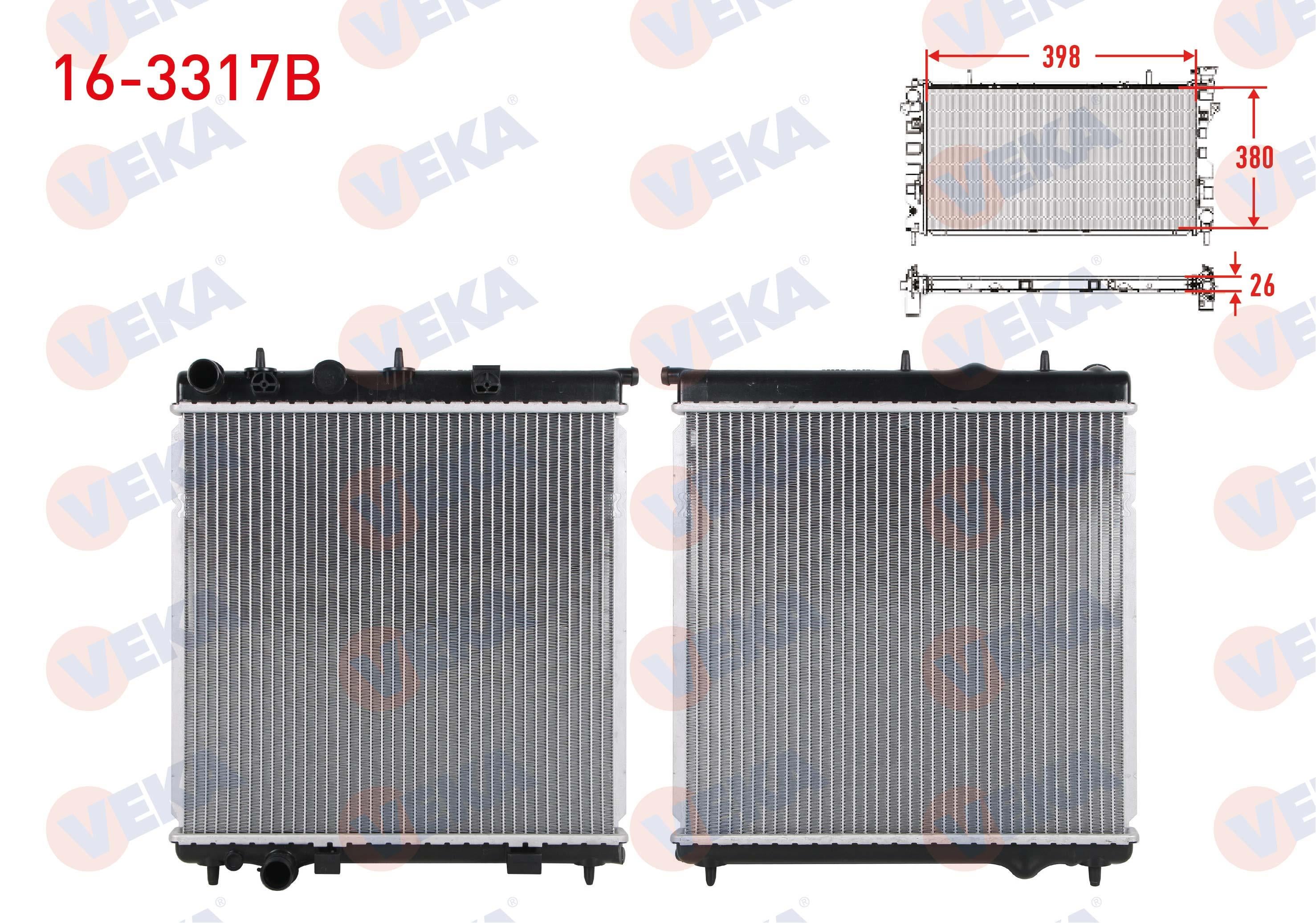 SU RADYATORU BRAZING CITROEN C3 (FC) 1.4 HDI M-T 2002-2009