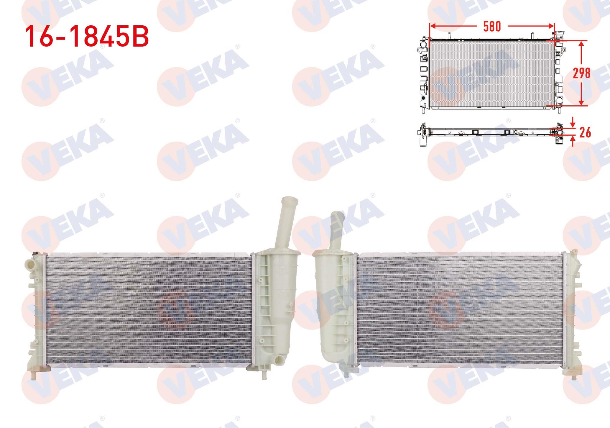 SU RADYATORU BRAZING FIAT PUNTO (188) 1.4 M-T AC+/- 1999-2009