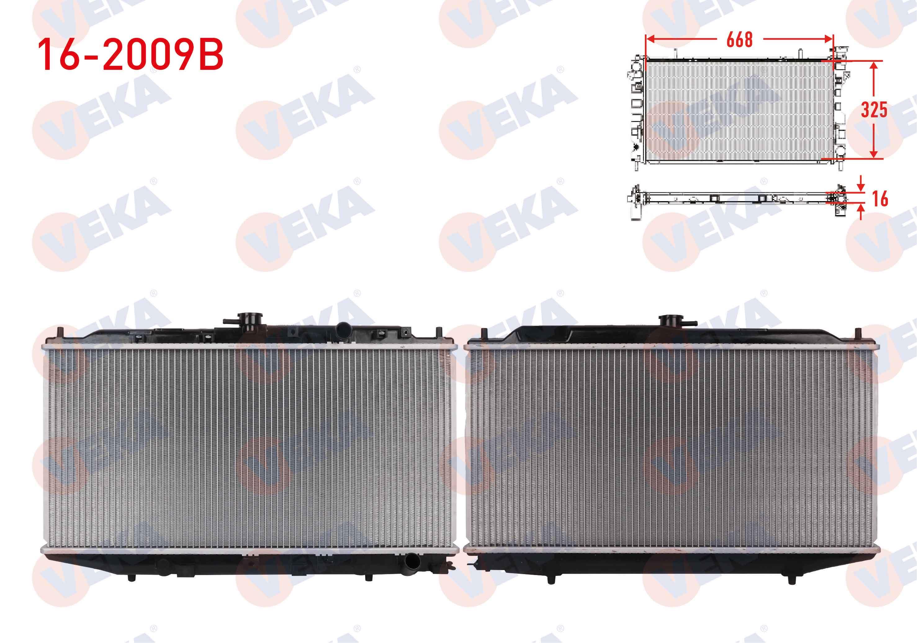 SU RADYATORU BRAZING HONDA CIVIC IV 1.5i M-T AC +/- 1987-1993