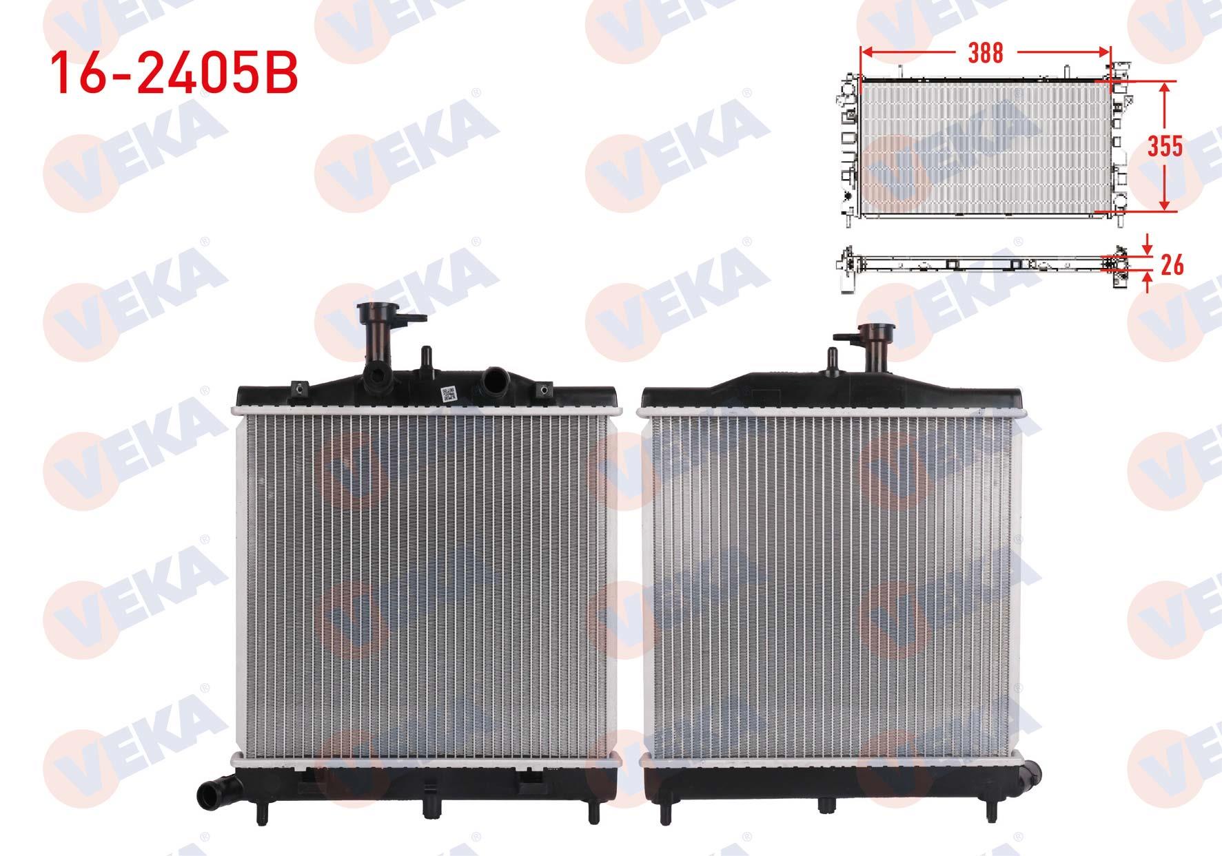 SU RADYATORU BRAZING KIA PICANTO (BA) 1.1i M-T 2007-2009