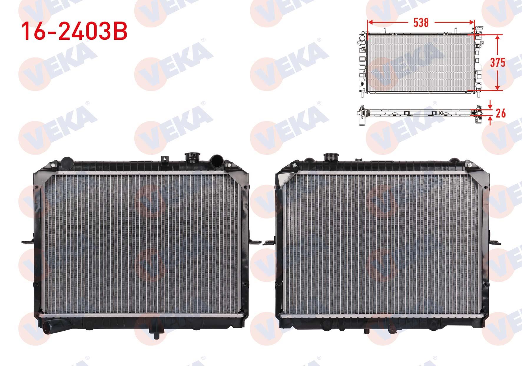 SU RADYATORU BRAZING KIA PREGIO (TB) 2.5 TCI D M-T 1997-2002
