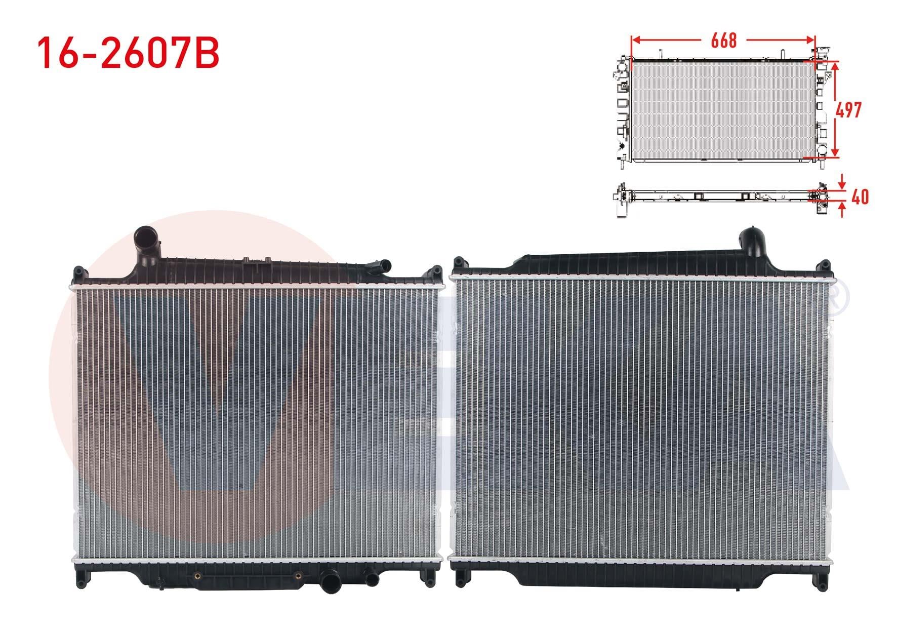 SU RADYATORU BRAZING LAND ROVER RANGE ROVER III 3.6 TD 4X4 A-T 2002-2012/ RANGE ROVER SPORT 3.6 TD 4X4 A-T 2005-2013