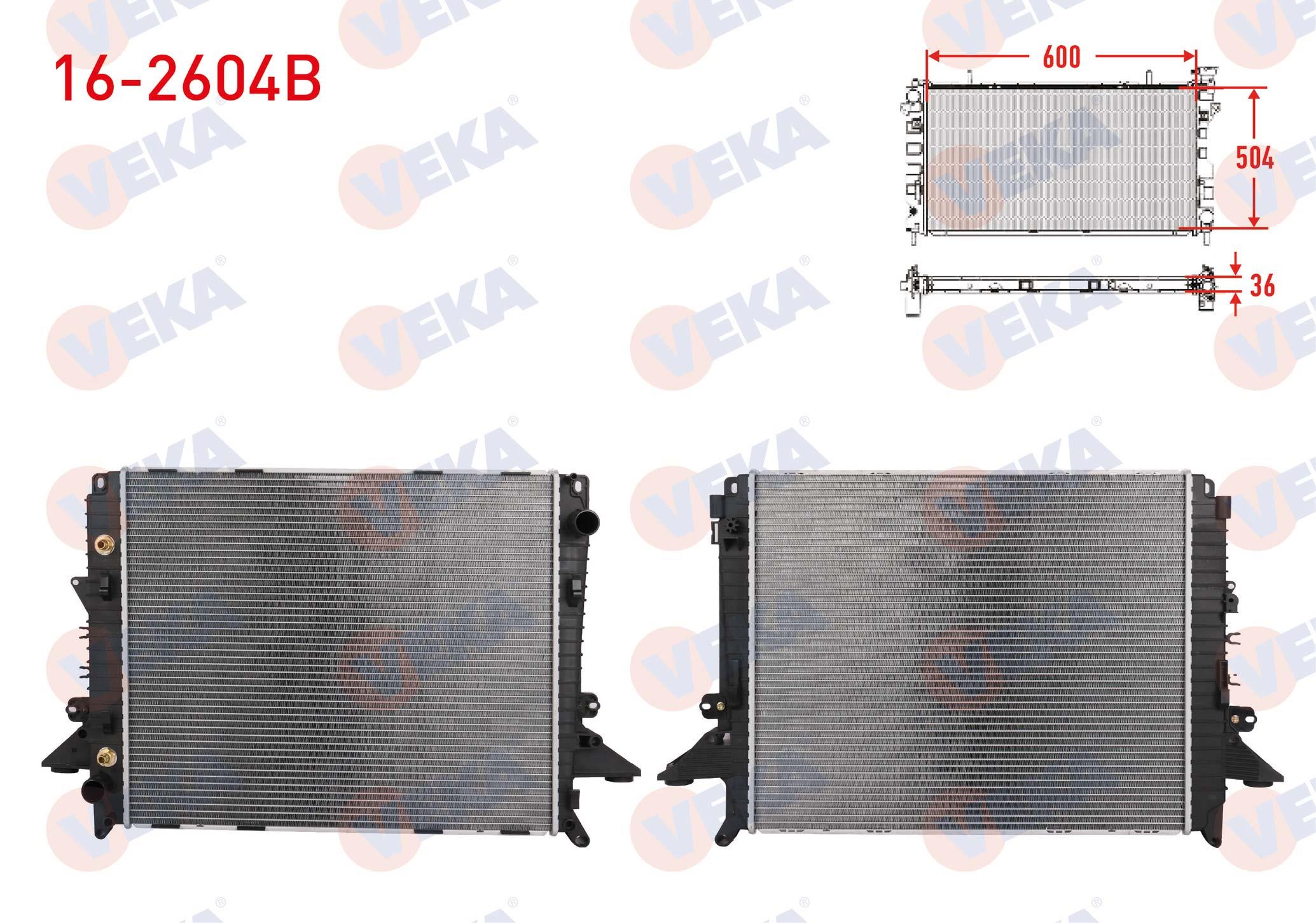 SU RADYATORU BRAZING LAND ROVER RANGE ROVER SPORT (LS) 2.7 TD A-T/M-T AC+/- 2005-2013