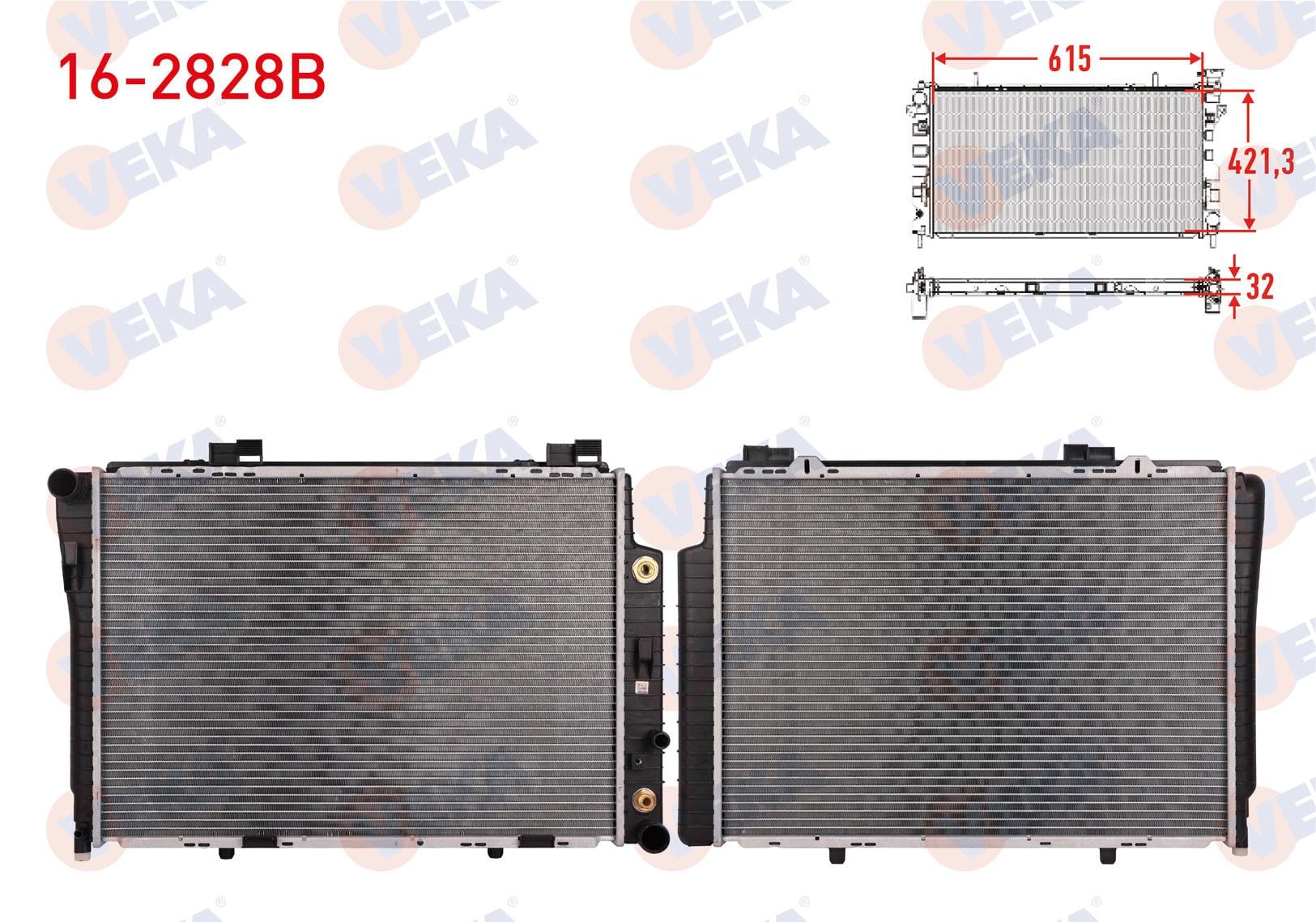SU RADYATORU BRAZING MERCEDES C CLASS (W202) C 180 A-T AC+ 1993-2000