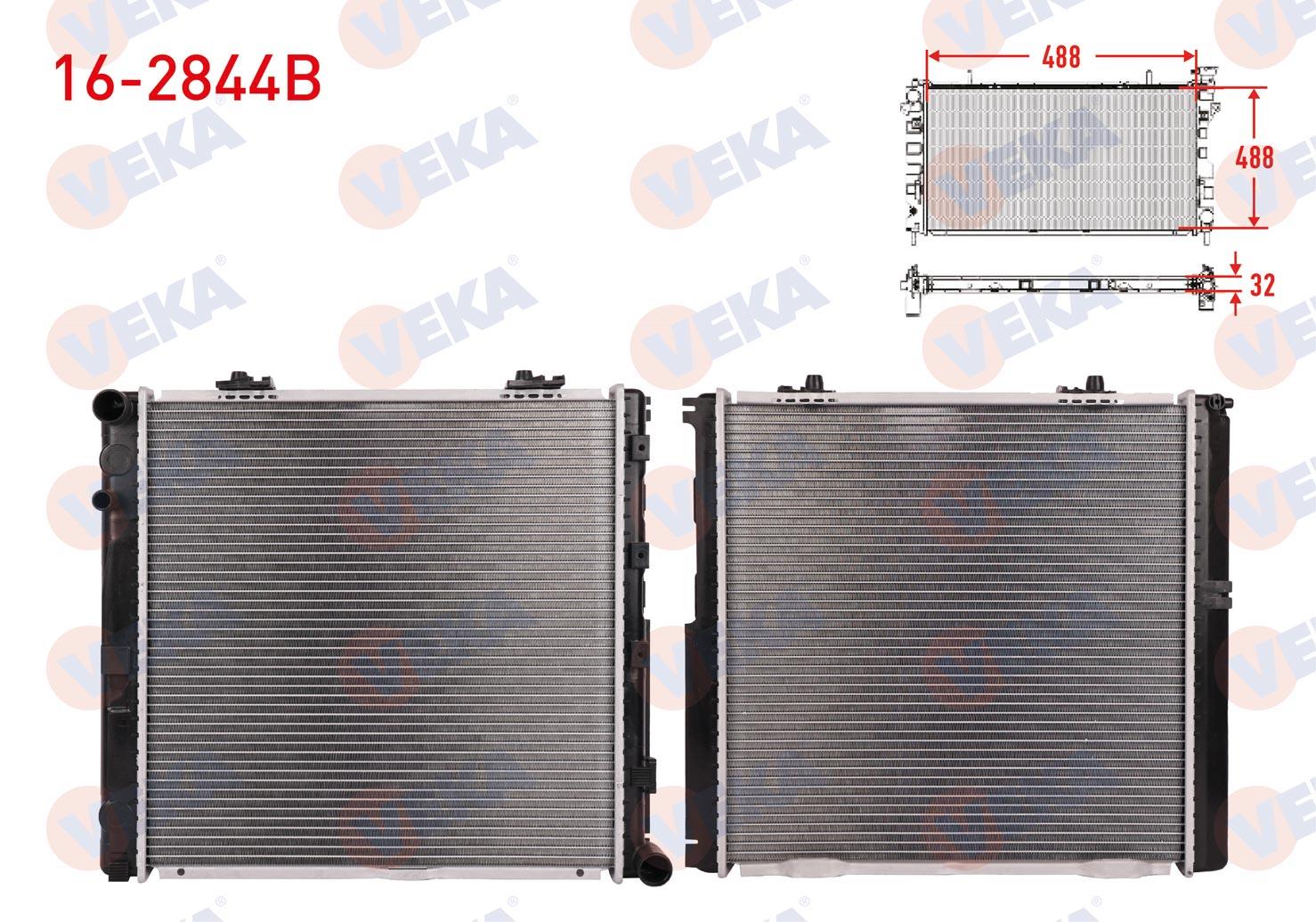 SU RADYATORU BRAZING MERCEDES E SERISI (W124) E 200 M-T AC+ 1993-1995