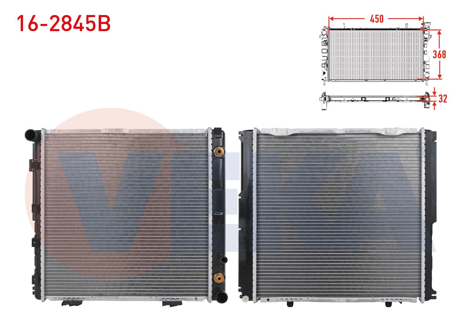 SU RADYATORU BRAZING MERCEDES E SERISI (W124) E 200 A-T AC+ 1993-1995