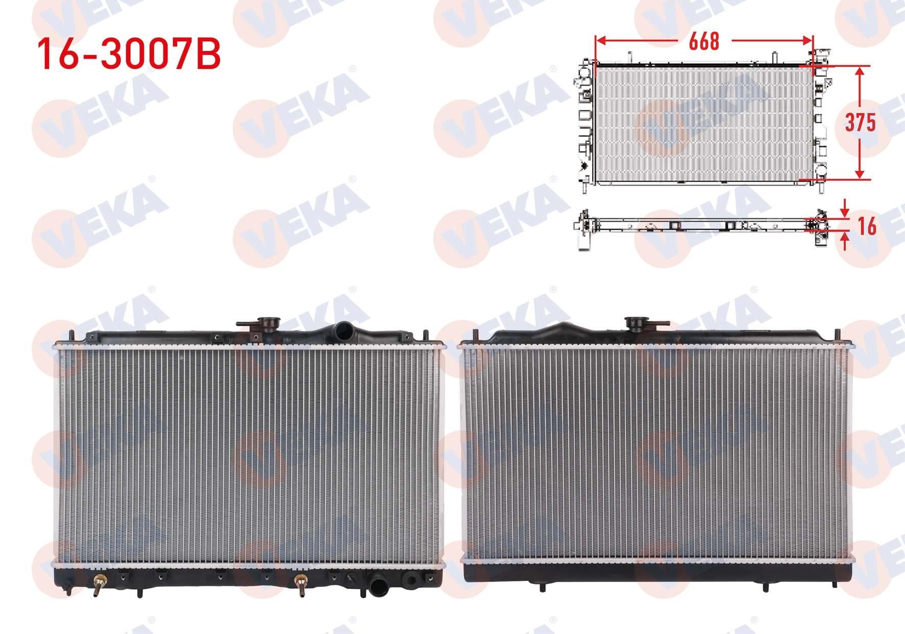 SU RADYATORU BRAZING MITSUBISHI GALANT 1.8 A-T AC+ 1987-1994