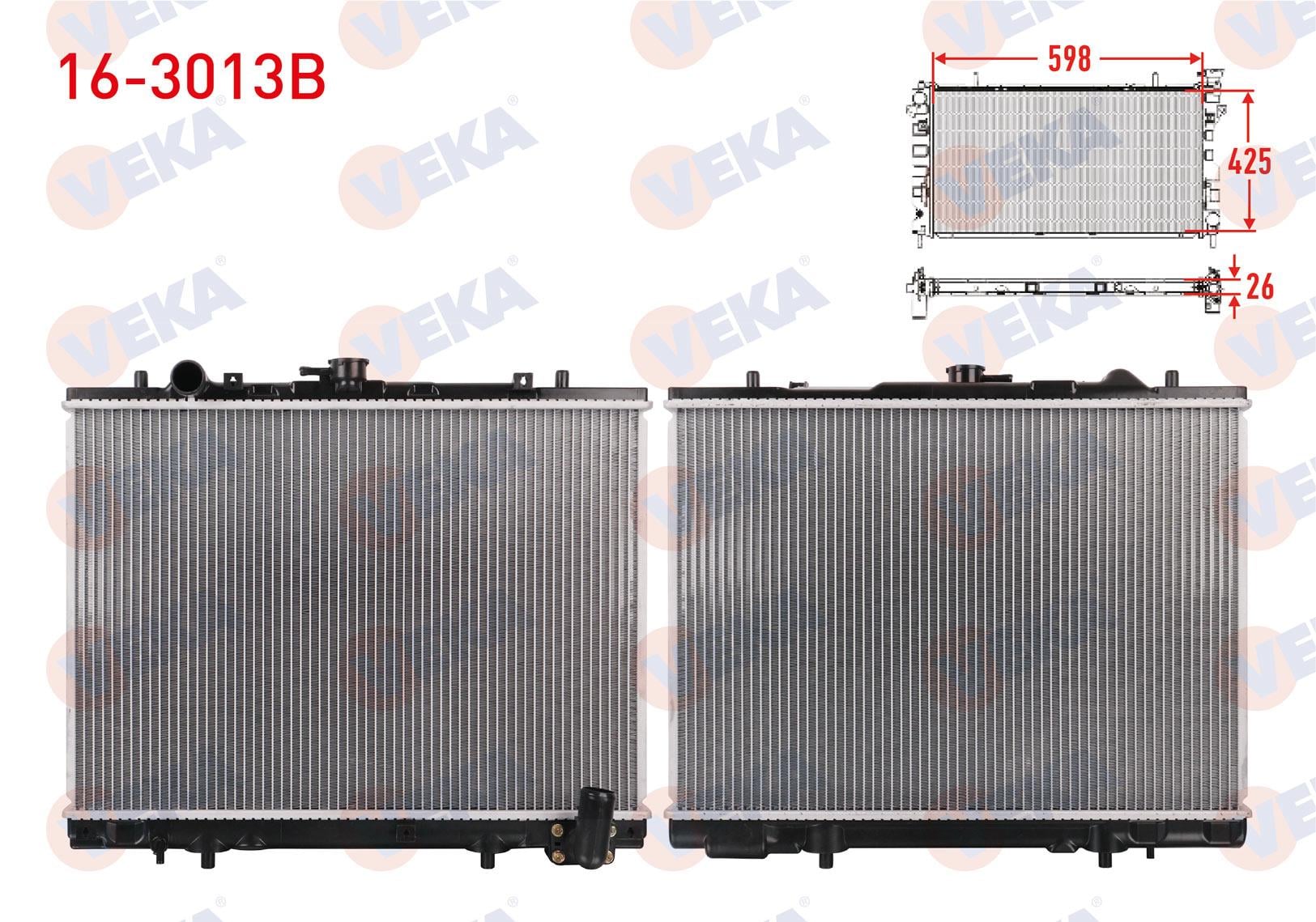 SU RADYATORU BRAZING MITSUBISHI L 200 (K7T,K6T) 2.5 TD M-T 1996-2007