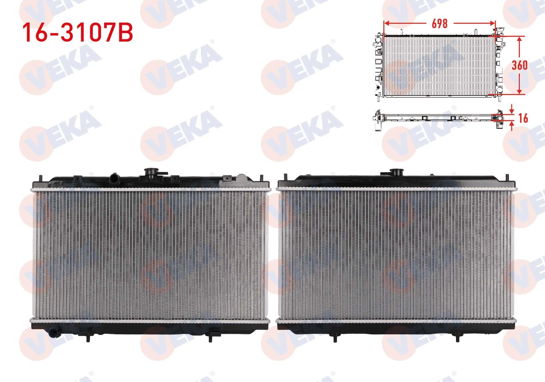 SU RADYATORU BRAZING NISSAN PRIMERA (P12) 1.6i M-T 2002-