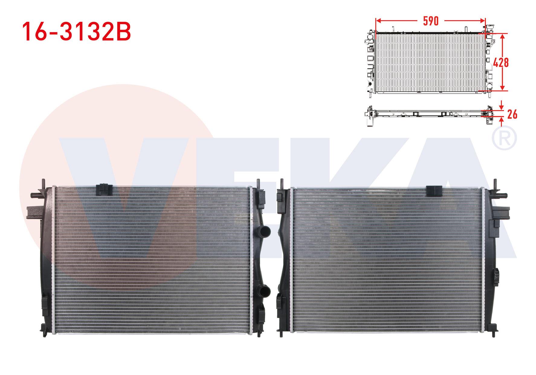 SU RADYATORU BRAZING NISSAN QASHQAI (J10) 1.5 DCI M-T 2007-2014
