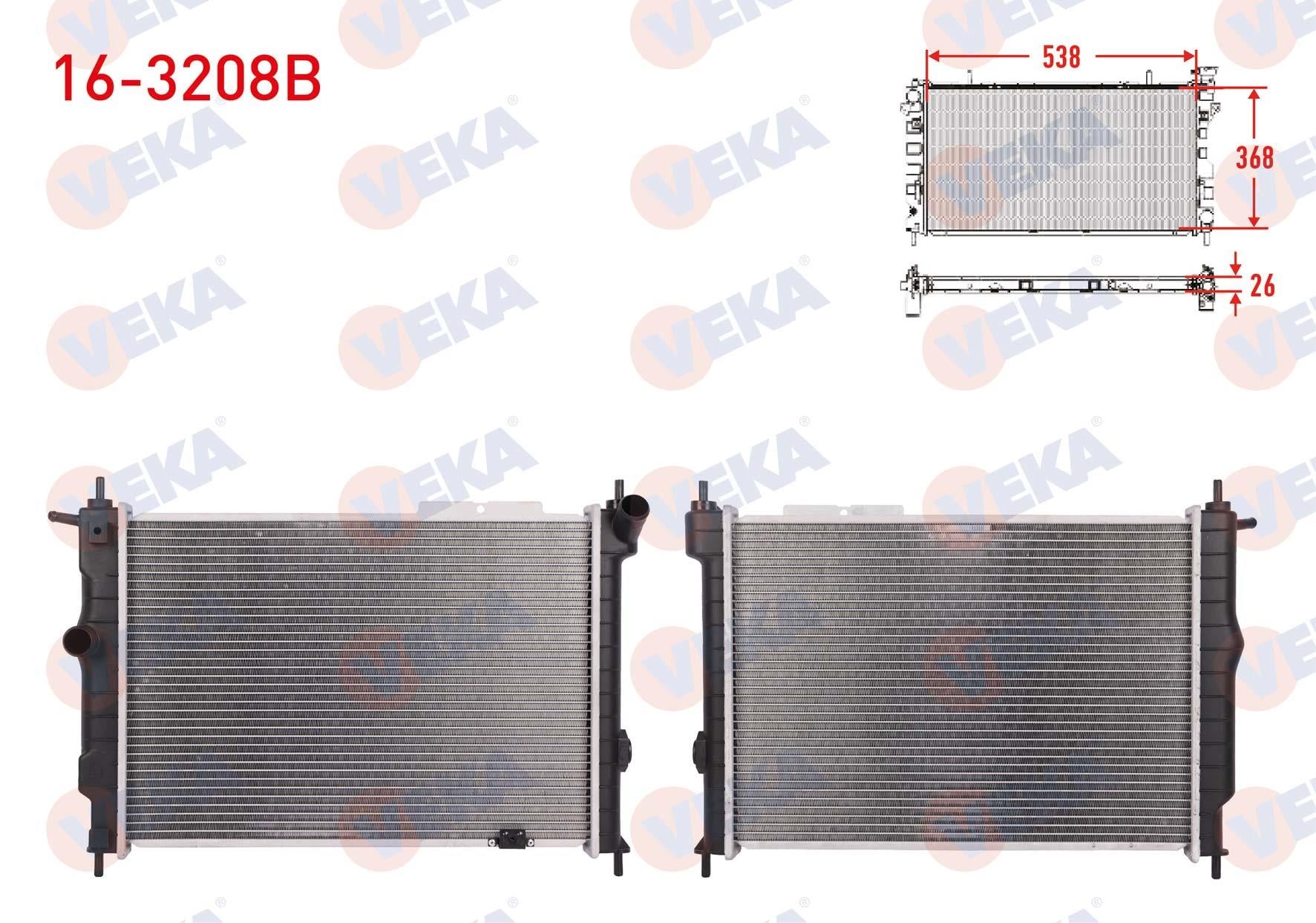 SU RADYATORU BRAZING OPEL ASTRA F 1.7 D M-T 1991-1998