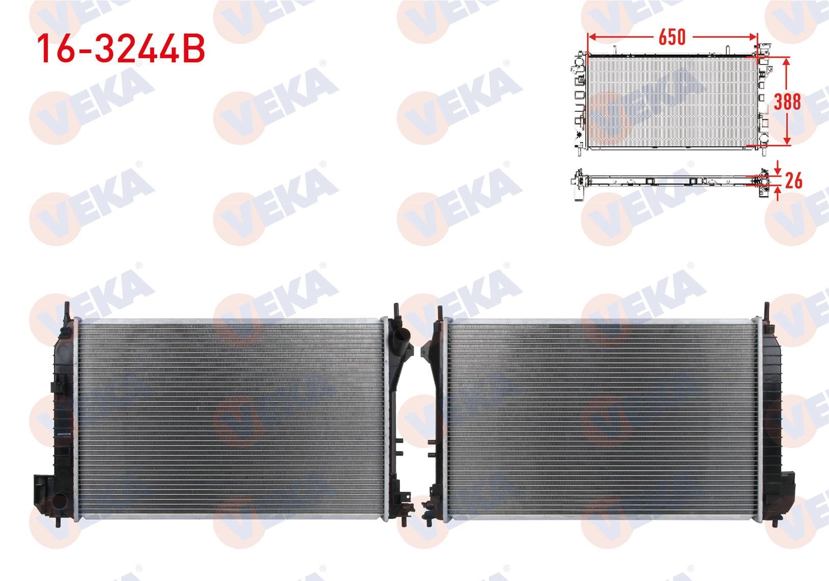 SU RADYATORU BRAZING OPEL VECTRA C 2.0 DTI M-T 2002-2008