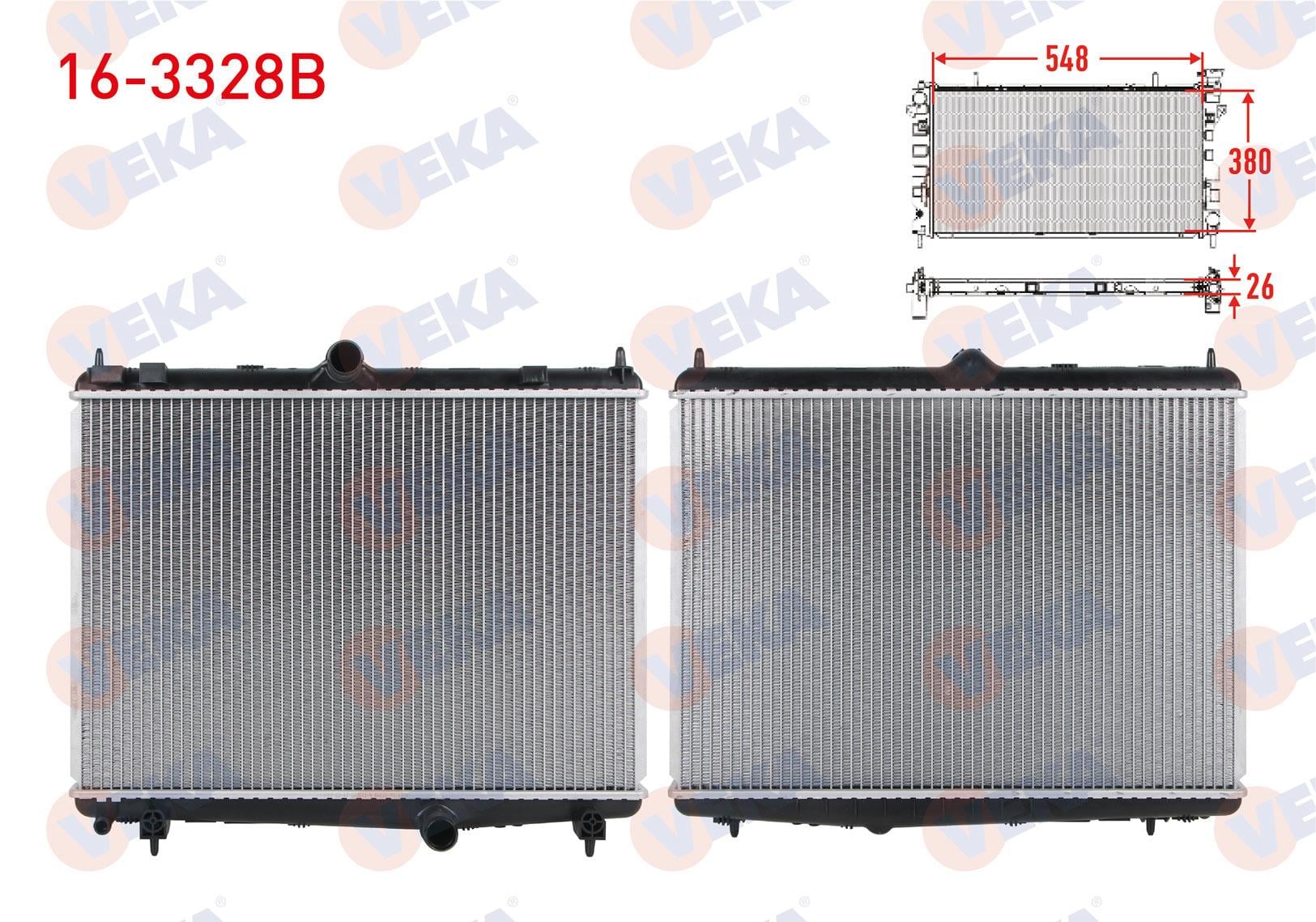 SU RADYATORU BRAZING PEUGEOT 508 I 1.6 HDI, 1.6 E-HDI, 1.6 THP, 1.6 VTI, 2.0 HDI, 2.0 BlueHDI 2010-2018 / 407 2.0 HDI 2009- / CITROEN C5 III (X7) 1.6 HDI, 1.6 E-HDI, 1.6 THP, 2.0 HDI AT-MT 2009-2015