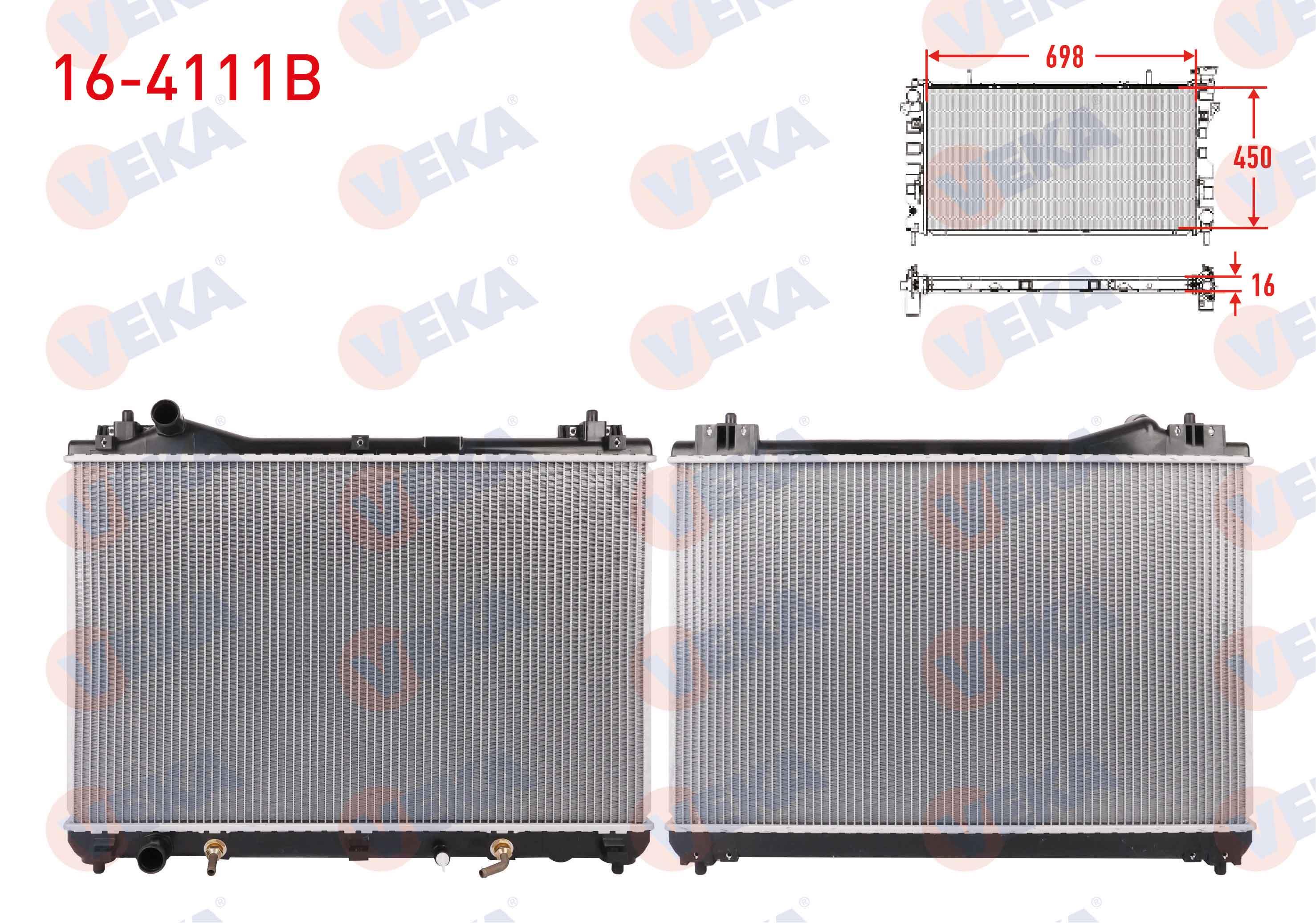 SU RADYATORU BRAZING SUZUKI GRAND VITARA II (JT) 2.0i A-T 2005-