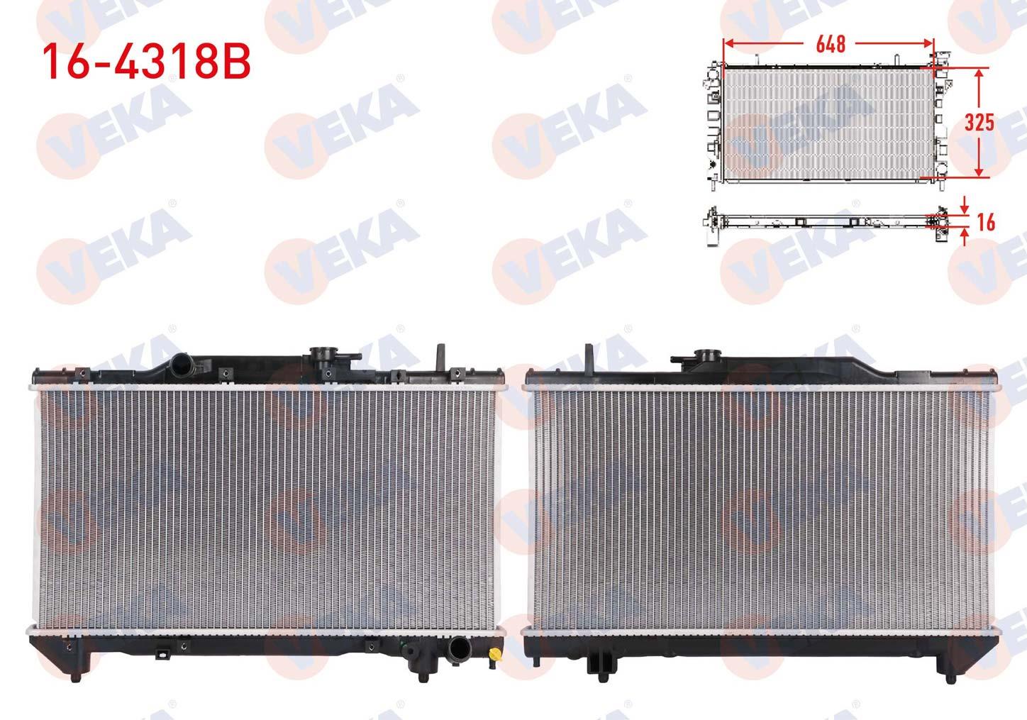 SU RADYATORU BRAZING TOYOTA CARINA E (ST191) 2.0i M-T 1992-1997