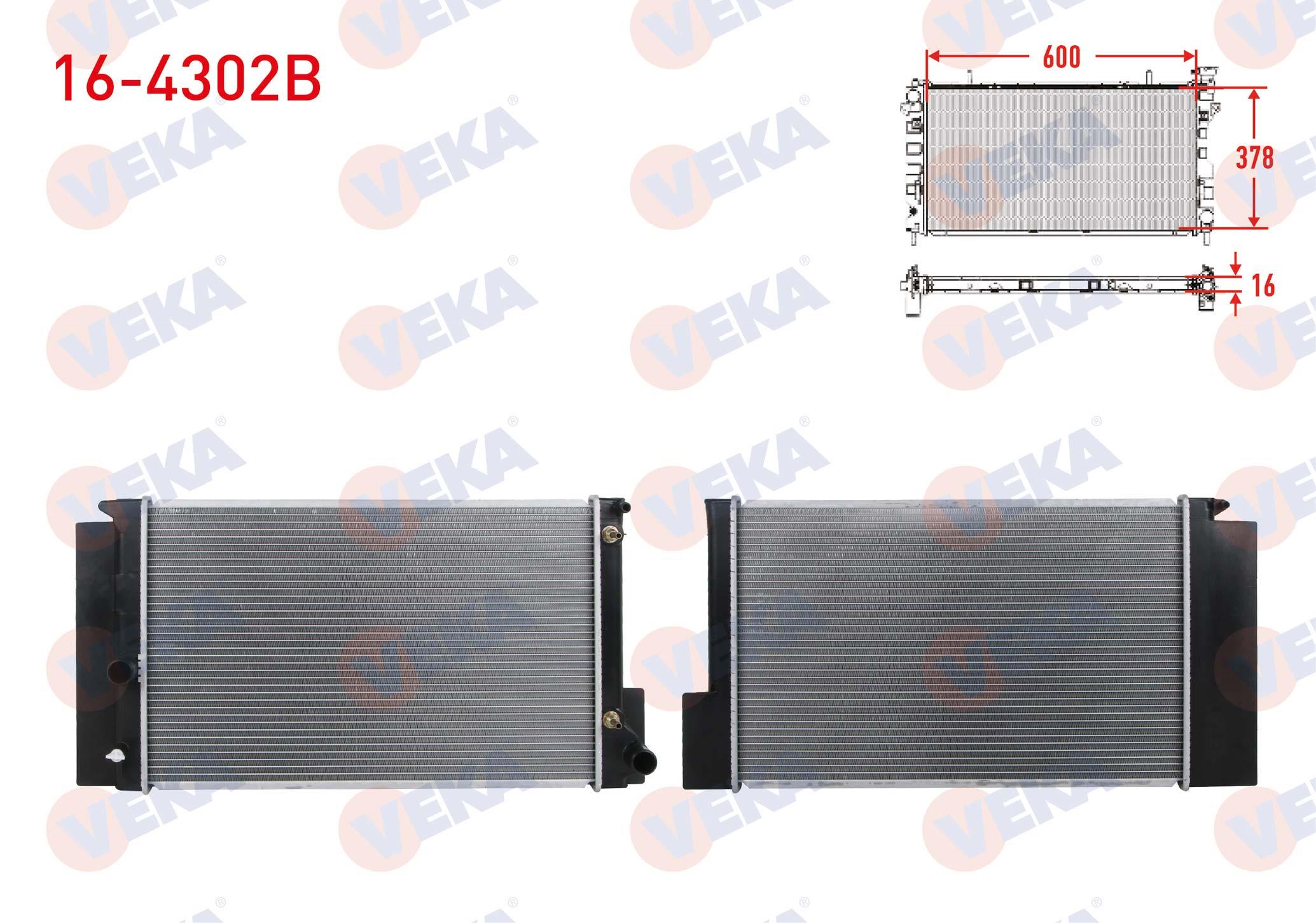 SU RADYATORU BRAZING TOYOTA COROLLA 1.33 A-T AC+ 2012-