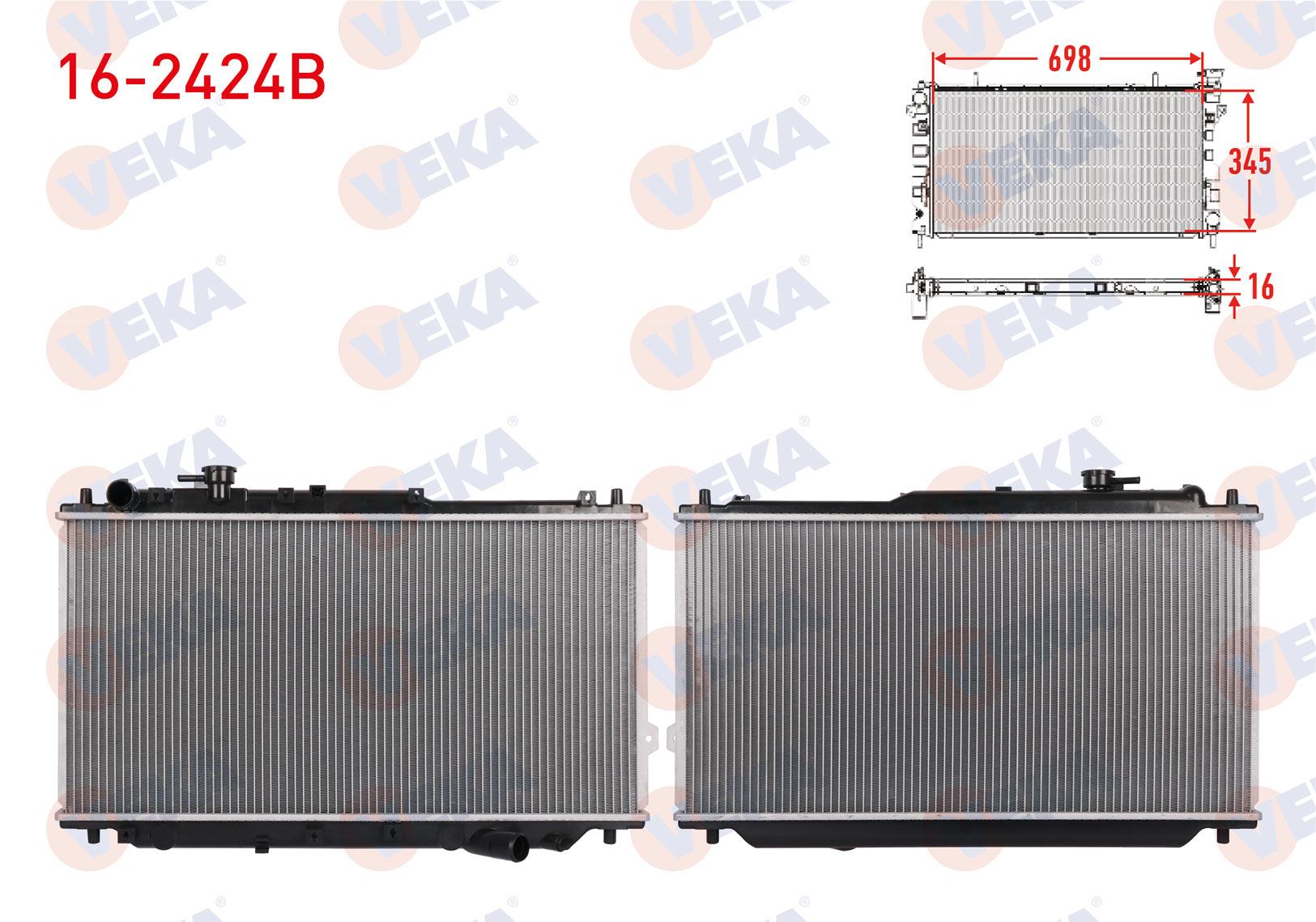 SU RADYATORU BRAZING KIA SEPHIA (FB) 1.5i 16v M-T AC+/- 1996-2001