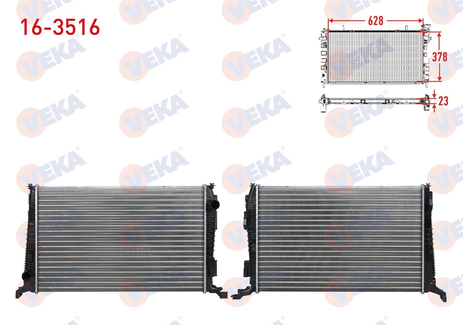 SU RADYATORU MEKANIK DACIA DUSTER 1.5 DCI (K9K 892-894-896-898) 4X4 M-T AC+ 110 HP 2010-