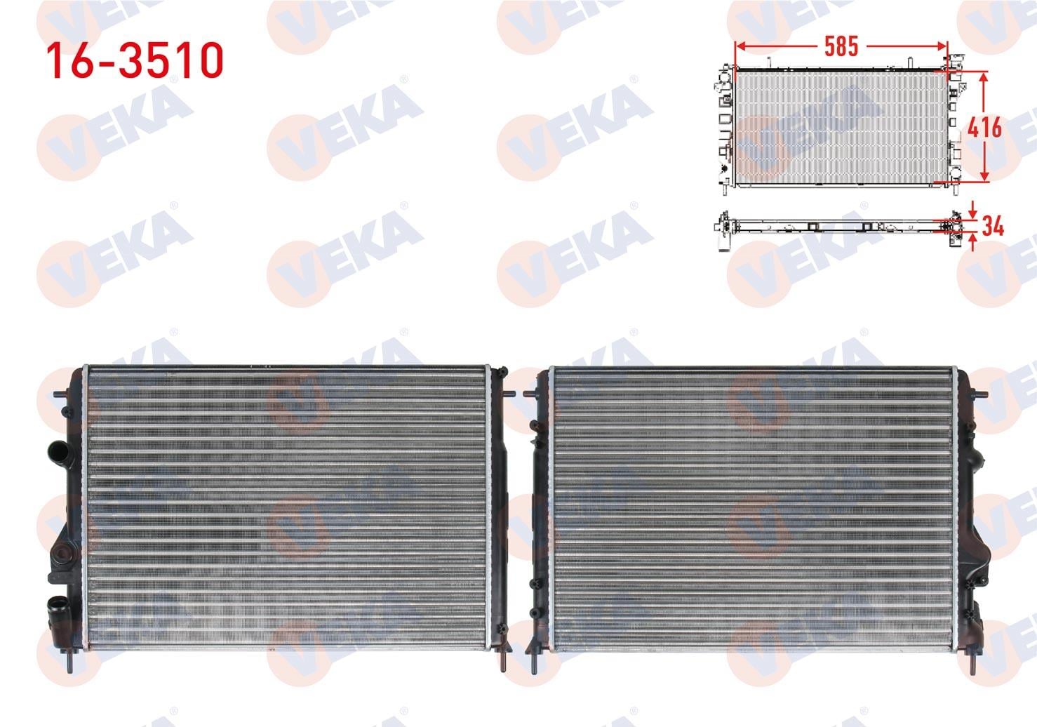 SU RADYATORU MEKANIK DACIA LOGAN (LS) 1.5 DCI M-T 2004-2012