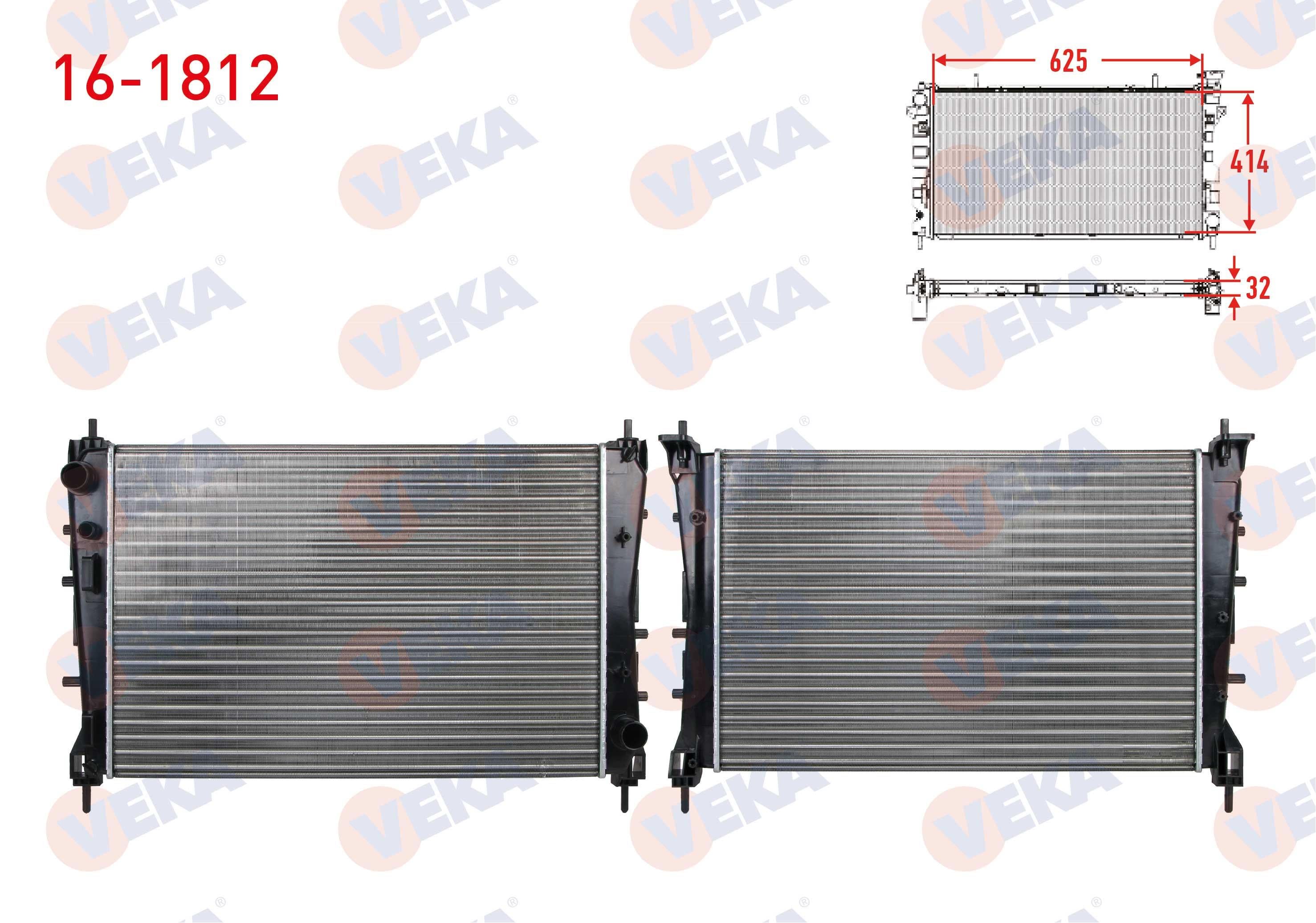 SU RADYATORU MEKANIK FIAT LINEA (323) 1.3 MJT 90 HP M-T 2007-