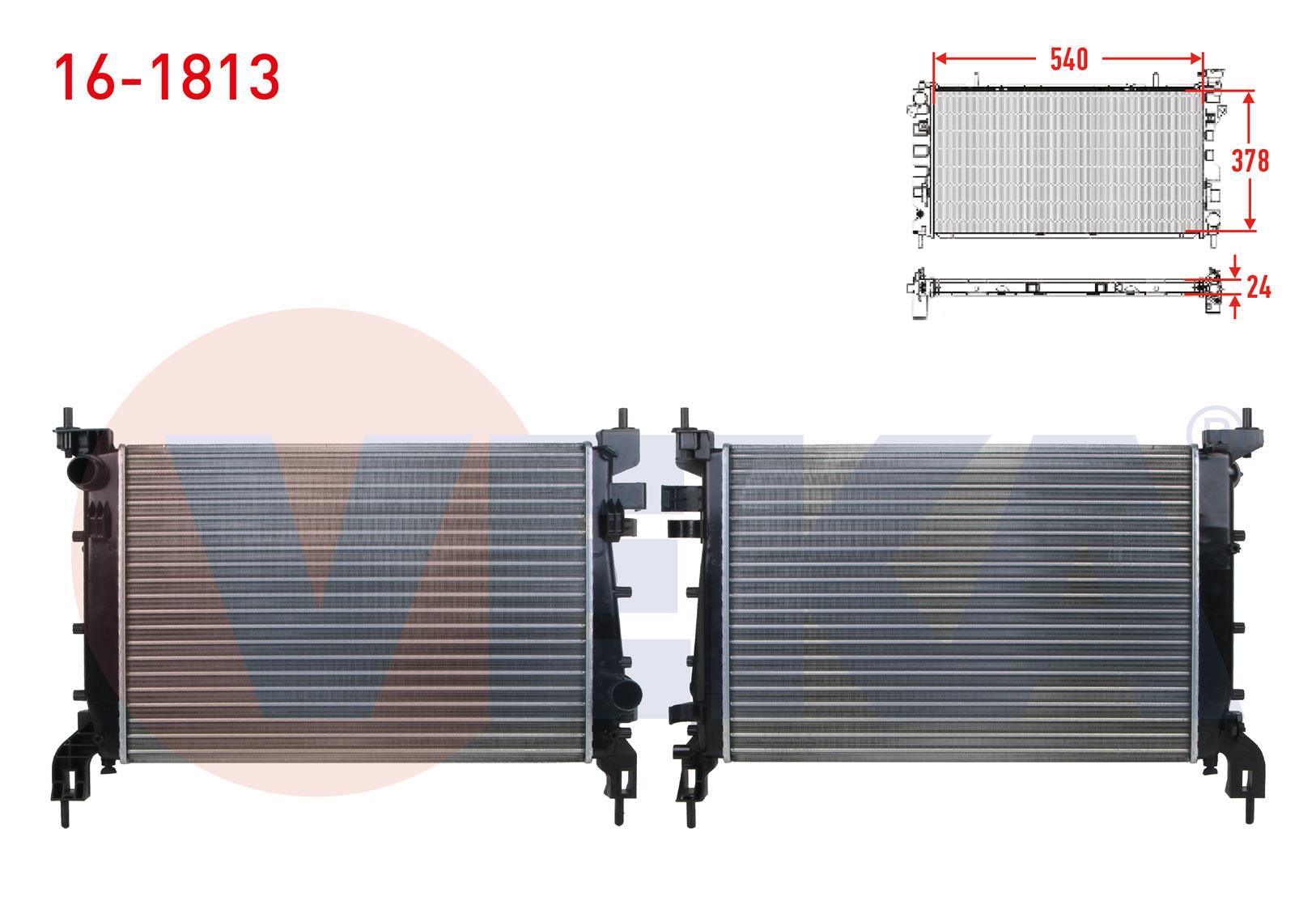 SU RADYATORU MEKANIK FIAT LINEA (323) 1.4 77 HP M-T 2007-