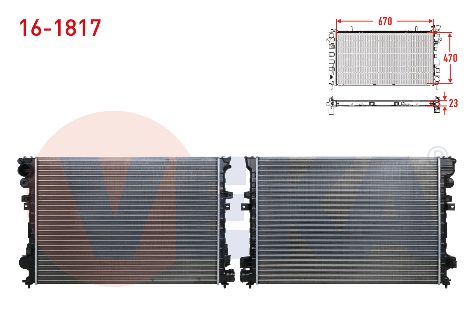 SU RADYATORU MEKANIK FIAT SCUDO (220P) 1.9 TD M-T 1996-2006