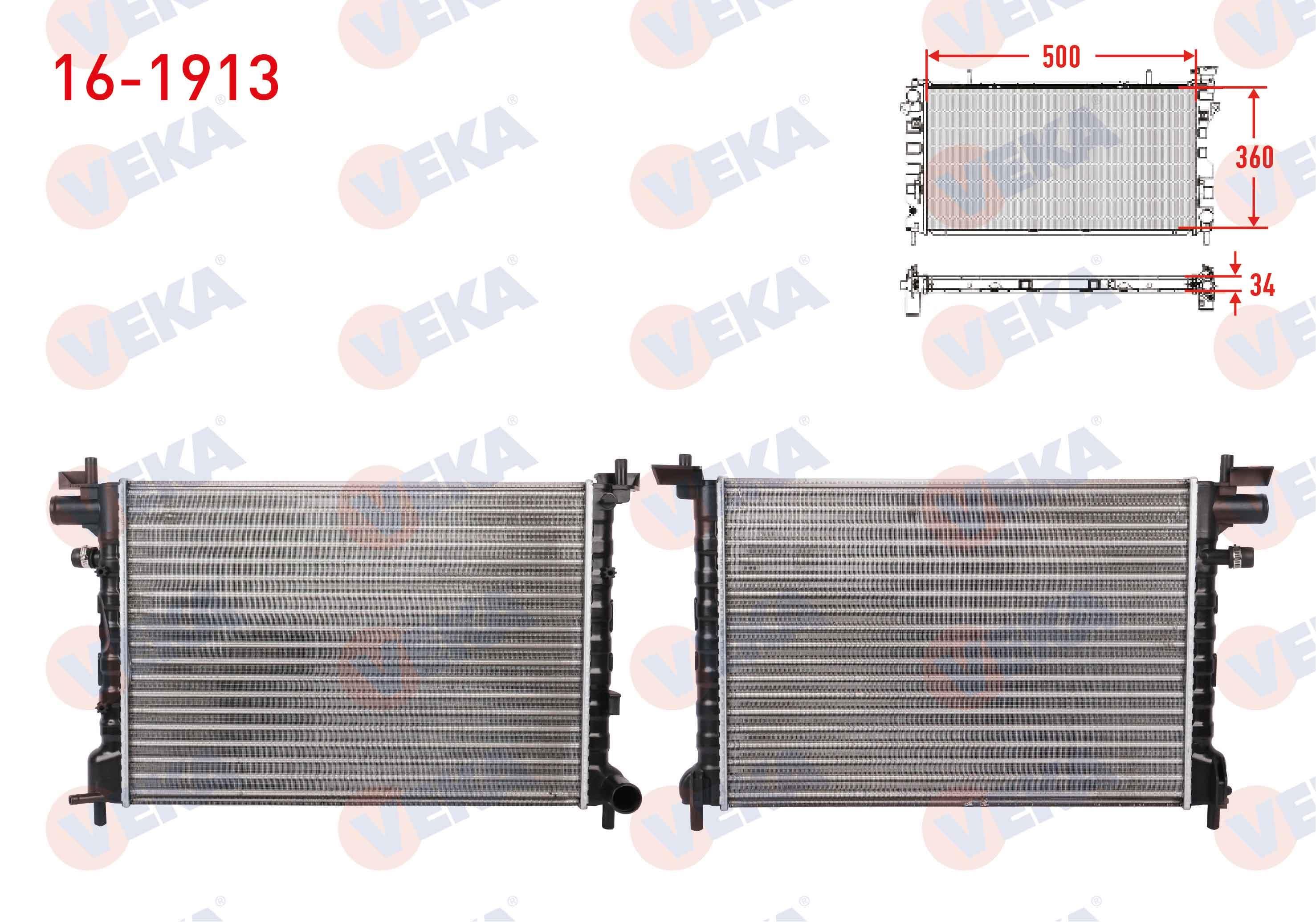 SU RADYATORU MEKANIK FORD FIESTA IV 1.8 DI 1996-2002