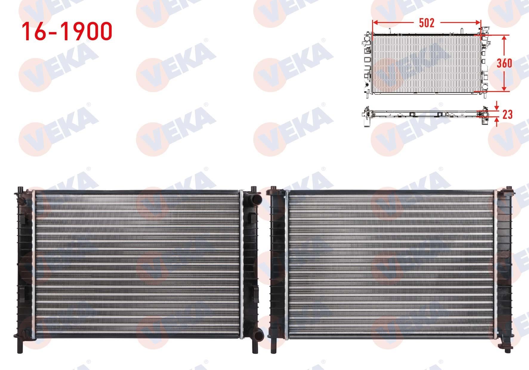 SU RADYATORU MEKANIK FORD FIESTA V 1.4 TDCI M-T 2001-2008
