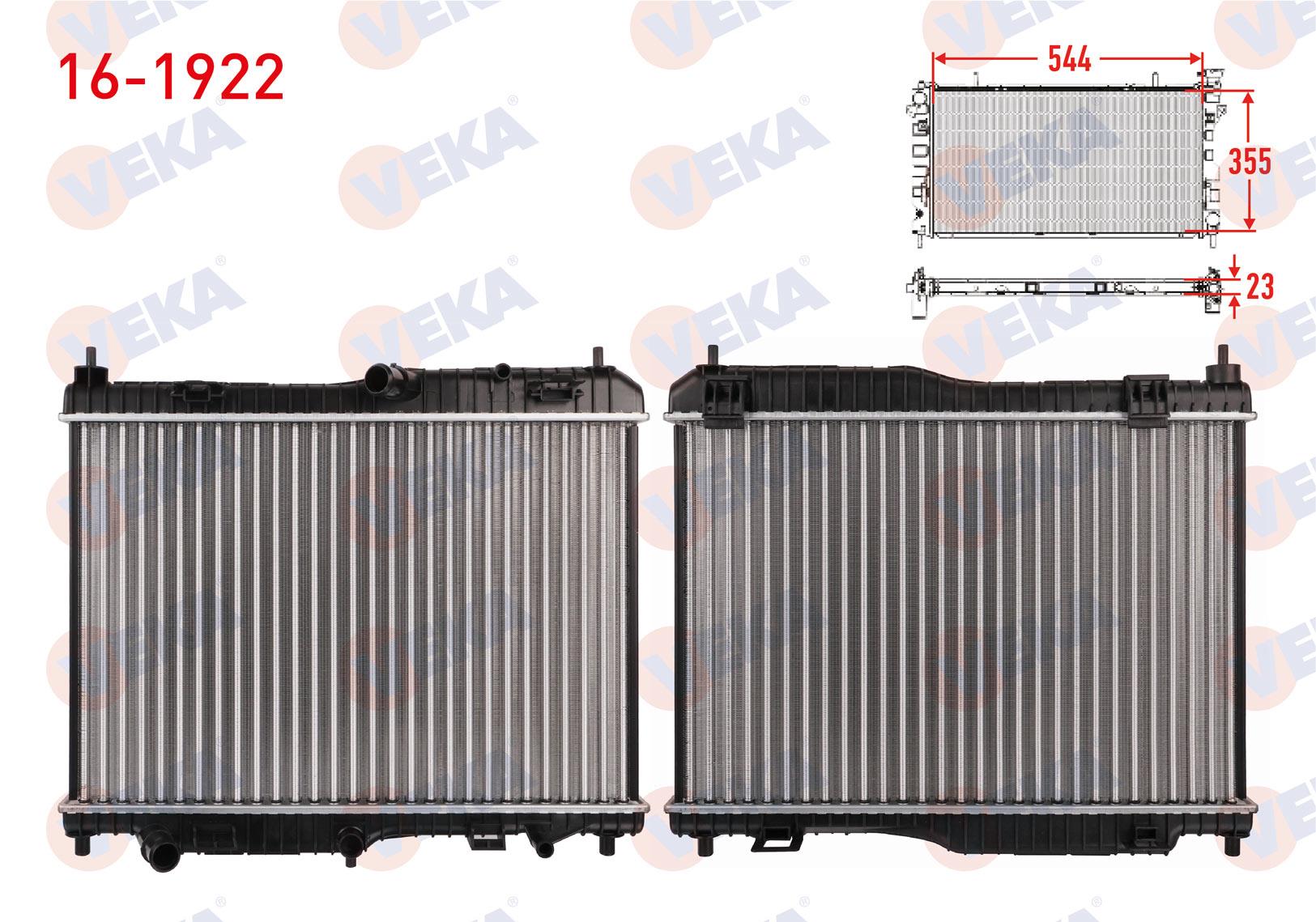 SU RADYATORU MEKANIK FORD FIESTA VII 1.4 A-T AC+/- 2012-