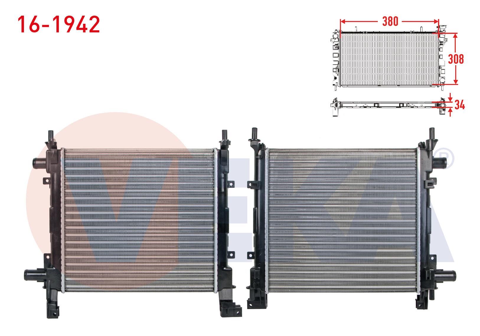 SU RADYATORU MEKANIK FORD KA 1.3 M-T 1996-2001