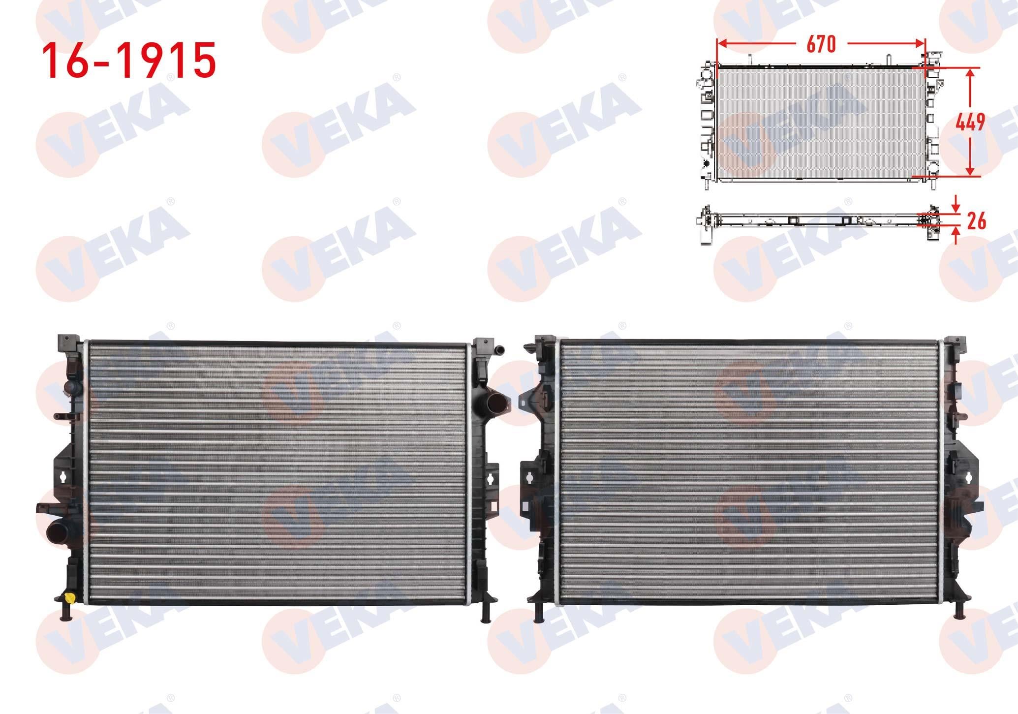 SU RADYATORU MEKANIK FORD MONDEO IV 2.0 TDCI M-T 2007-2014
