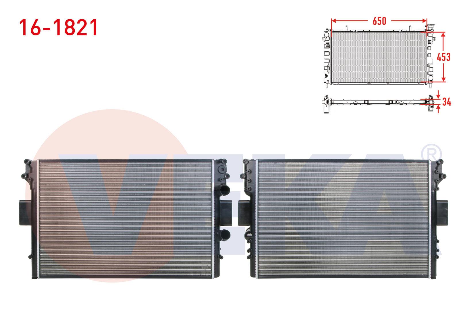 SU RADYATORU MEKANIK IVECO DAILY III (35C) 2.8 D M-T AC+/- 1999-2006
