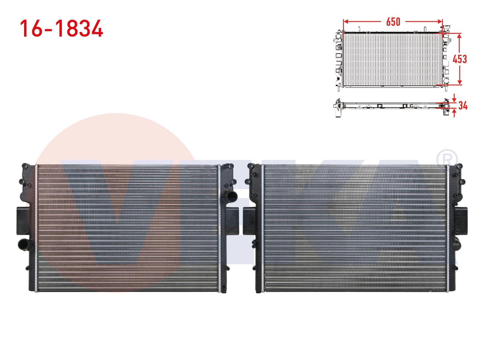 SU RADYATORU MEKANIK IVECO DAILY IV (35C) 3.0 D M-T AC+/- 2006-2011